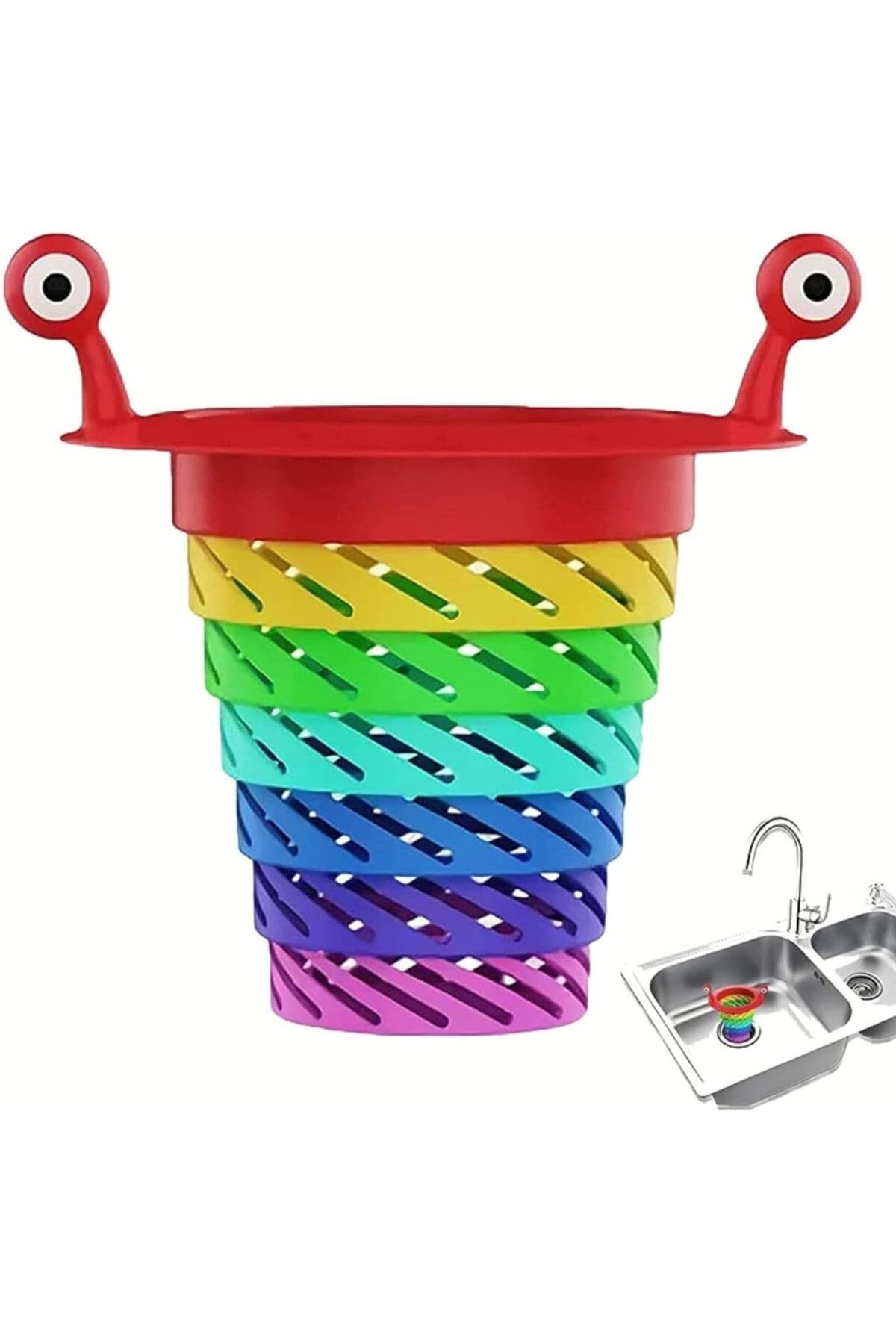 Mu Art Ahşap Mrt Renkli Plastik Katlanabilir Kolay Takıp Çıkarılabilir Duş Lavabo Banyo Balkon Gider Süzgec