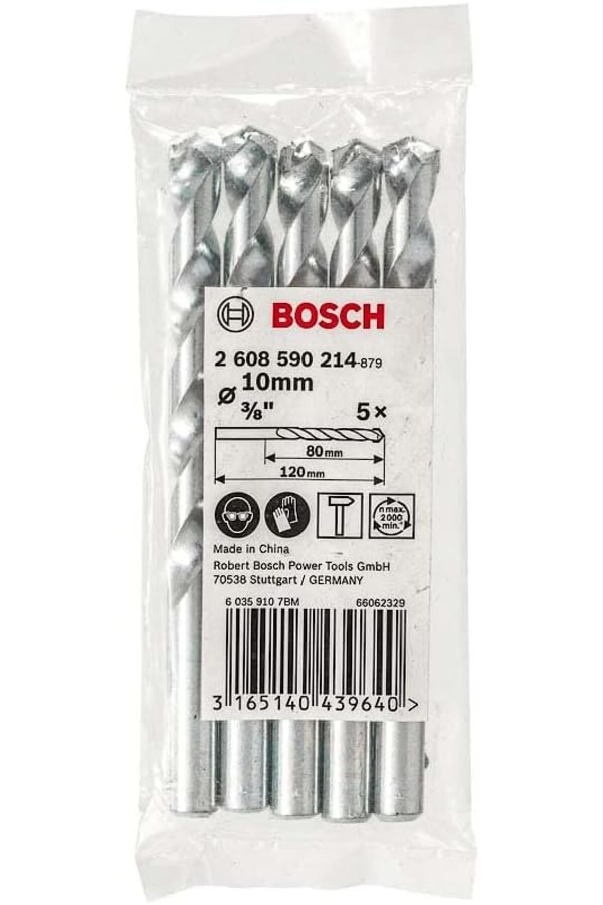 STOREMAX Rom CYL-1 TAŞ MATKAP UCU 10X120 MM 5 Lİ PAKET - 2608590214 Romshp 1067323