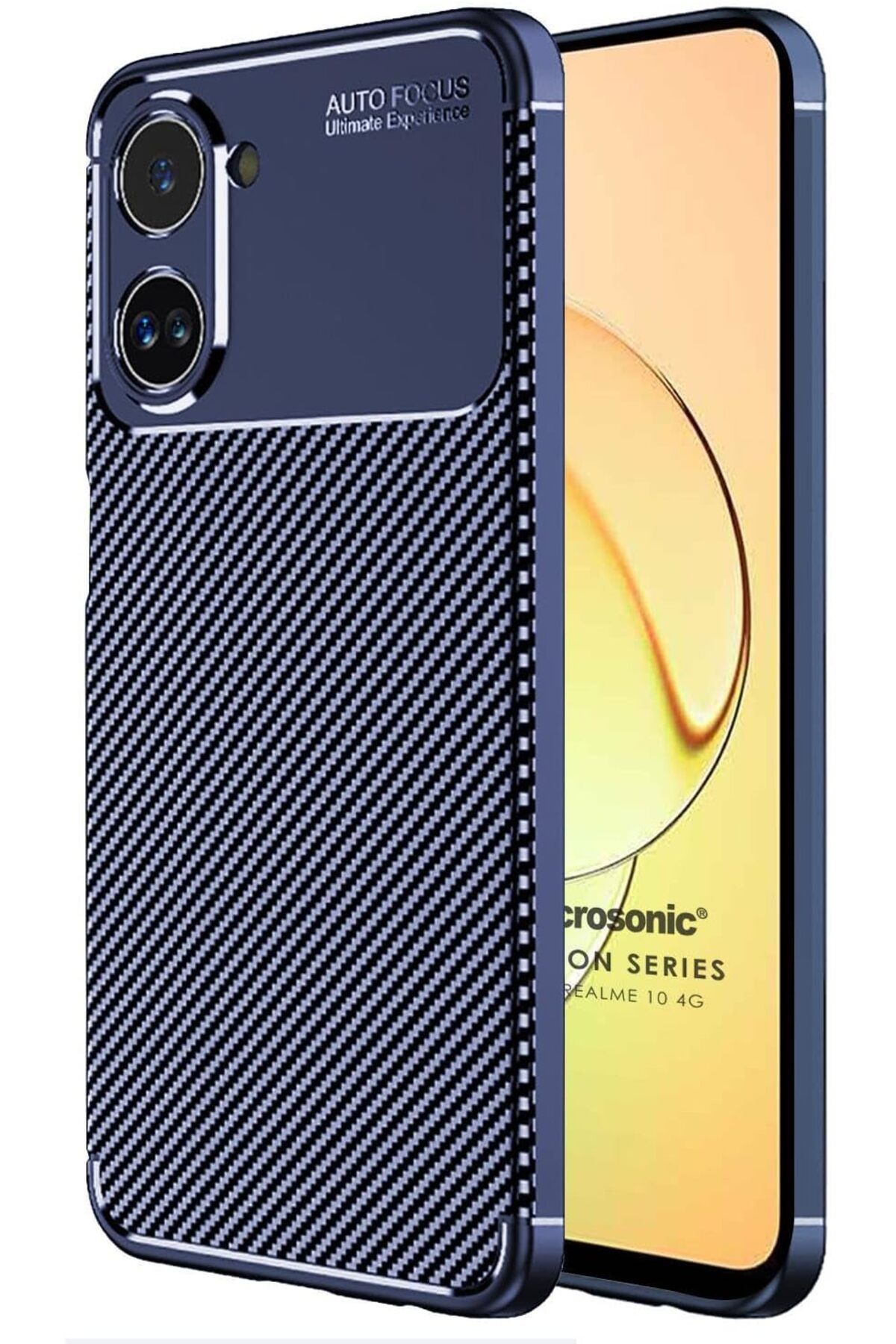 STOREMAX Rom Realme 10 4G için Kılıf Legion Series Lacivert [Realme 10 4G ile Uyumlu Kılıf - Lacivert] R