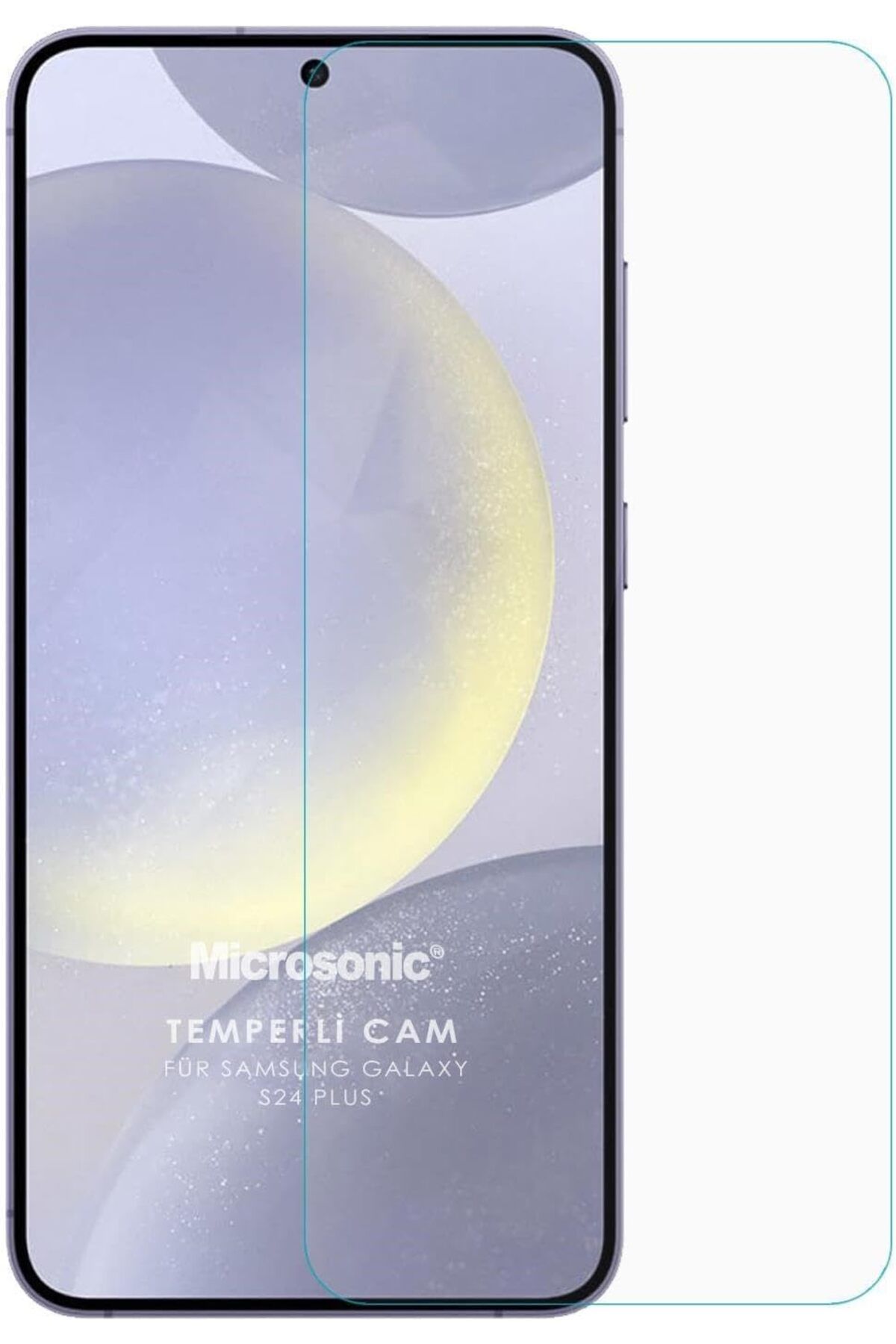 STOREMAX Ezg Galaxy S24 FE Tempered Glass Cam Ekran Koruyucu [Galaxy S24 FE ile Uyumlu Ekran Koruyucu - Şeff