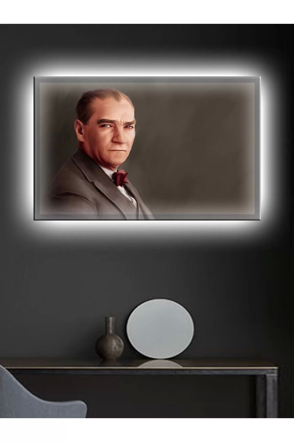 feifei Led Işıklı Atatürk Hediyelik Tablolar