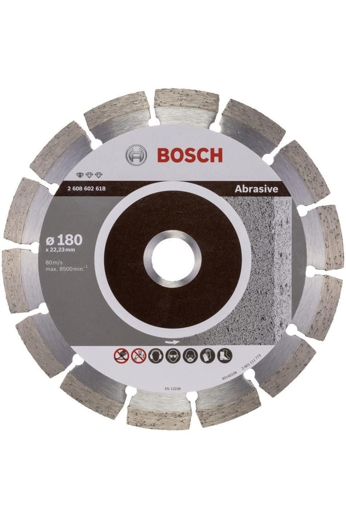 LUXE Abrasive için elmas kesim diski standartı, 2608602618, 0 watts, 0 volts LXSHP 1055529