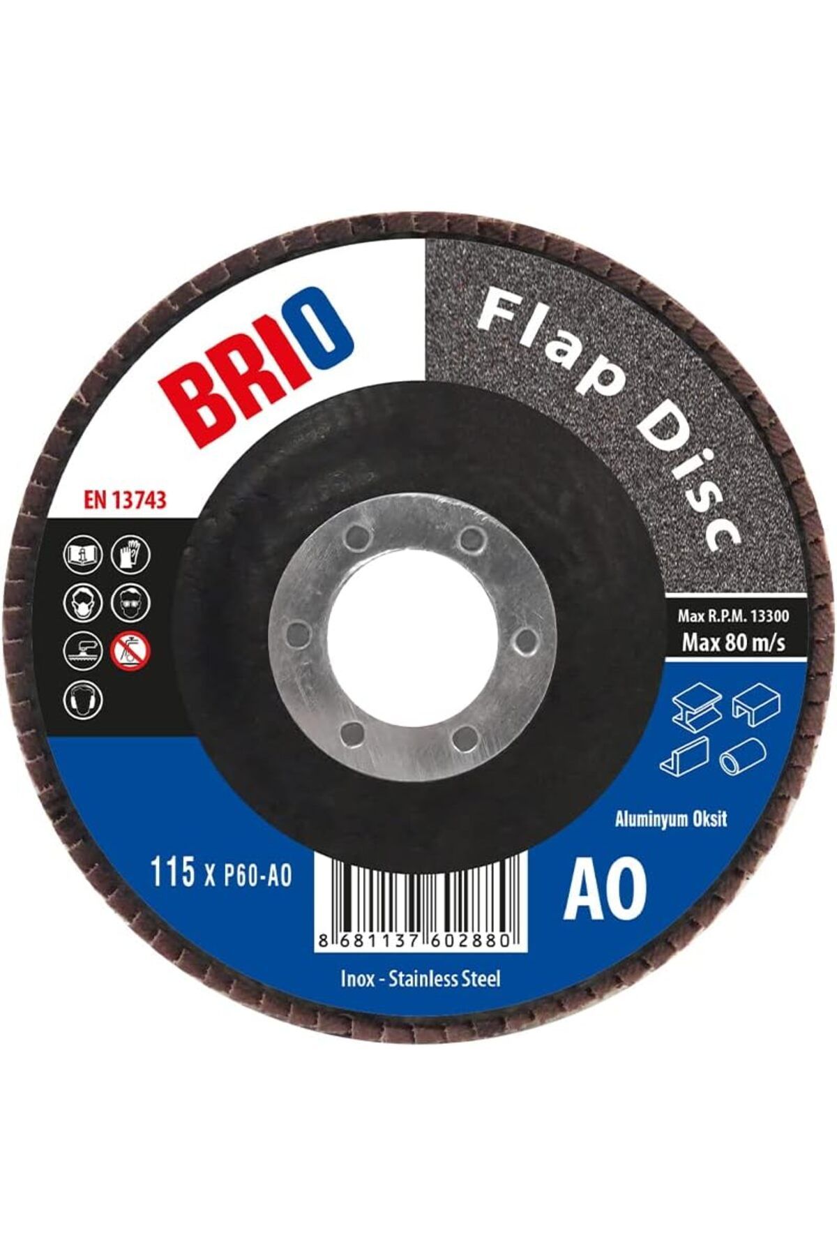 LUXE Flap Disk 180Xp60 Ao LXSHP 1055529