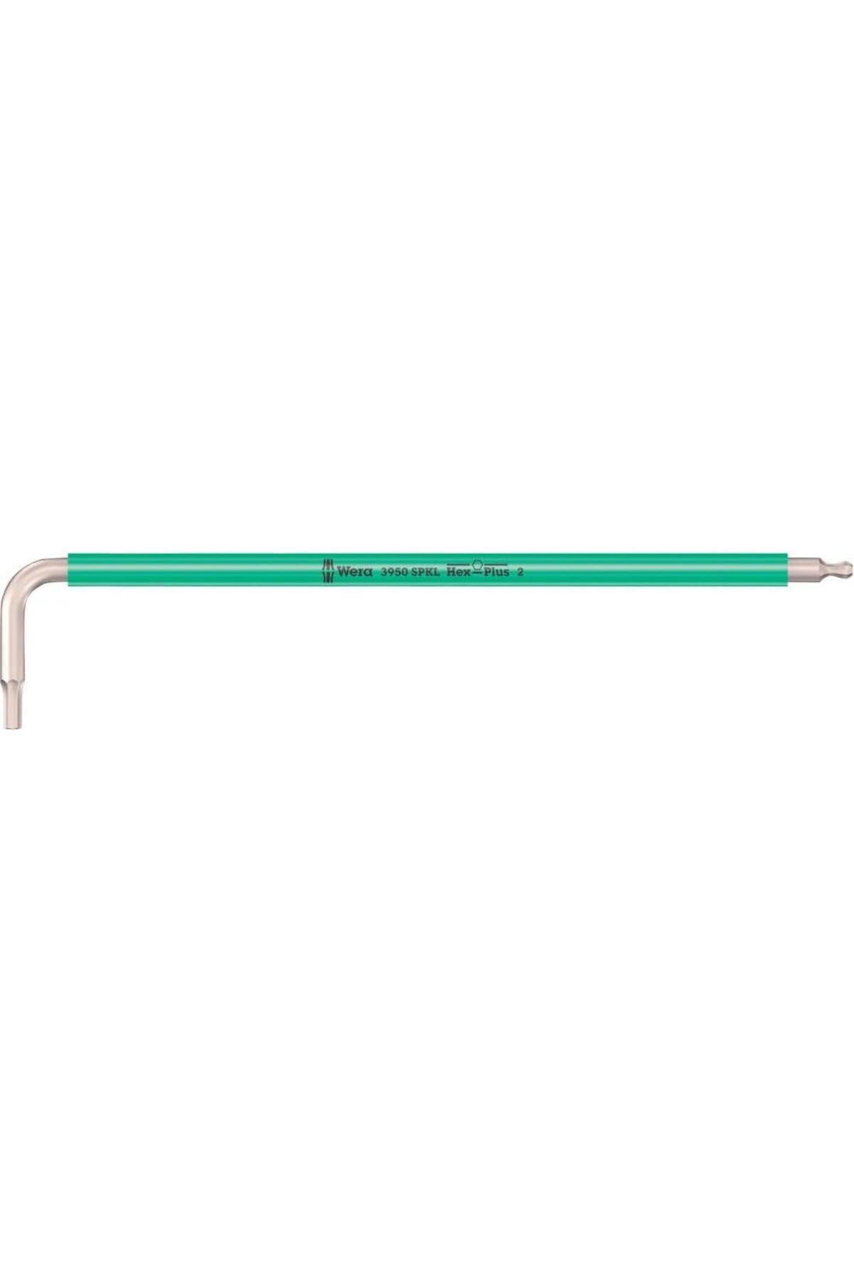 STOREMAX ELZ 3950 SPKL Çok Renkli L Anahtar, Metrik, Paslanmaz Çelik, 2,0 x 101 mm, Wera 05022661001 FRNTR