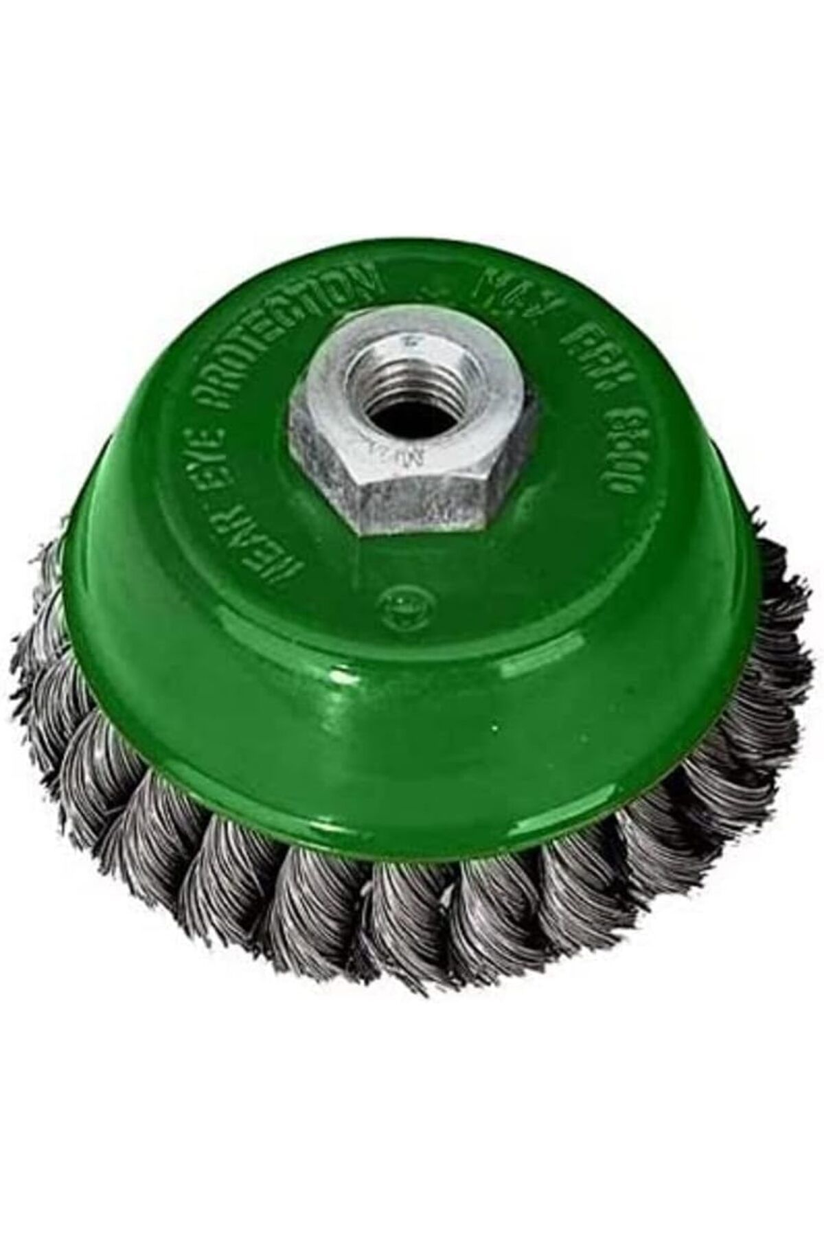 STOREMAX SRT T 27707/65 Burma Telli Çanak Fırça, Gri/Yeşil, 65 Mm FxYM 1126906