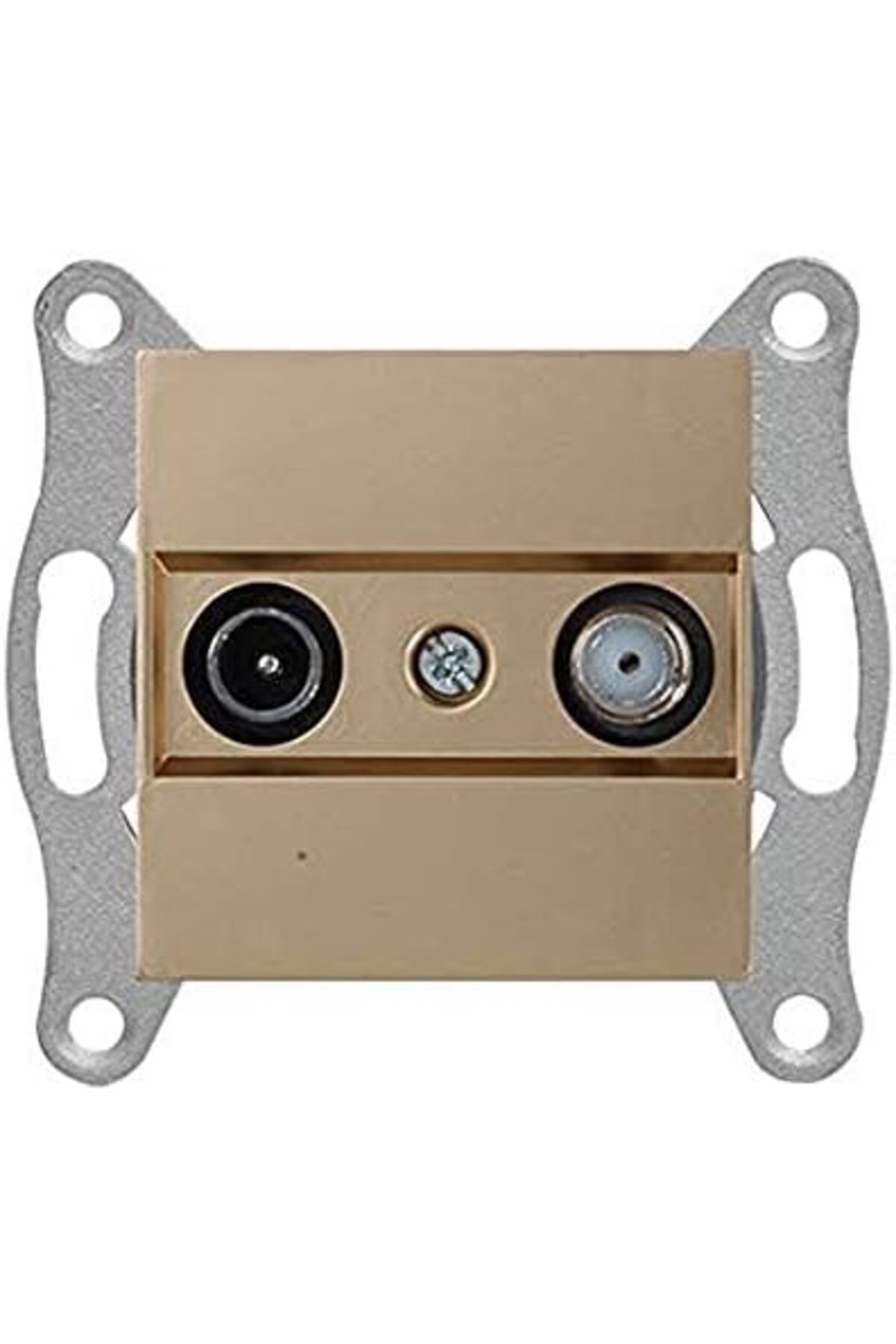 STOREMAX-Sbl Rita Mechanism Key Tv Socket with Switch, 11Db Smoked Sblshp 1064356 2
