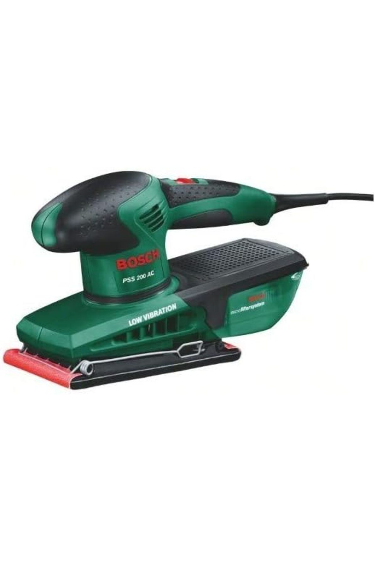 STOREMAX ELZ Home and Garden PSS 200 AC Titreşimli Zımpara Makinesi, Yeşil, 200 W, 24.000 Titreşim/Dak, D