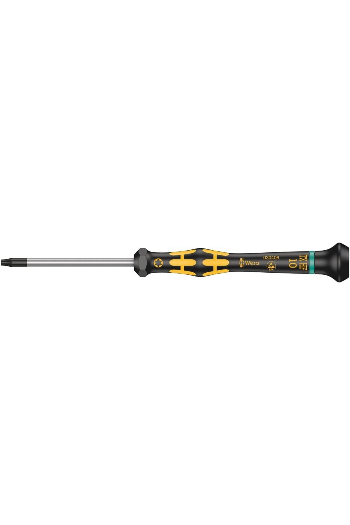 STOREMAX ELZ 1567 Torx HF Kraftform Tutma Fonksiyonlu Mikro Tornavida, TX 10 x 60 mm, Wera 05030406001 FRNTR