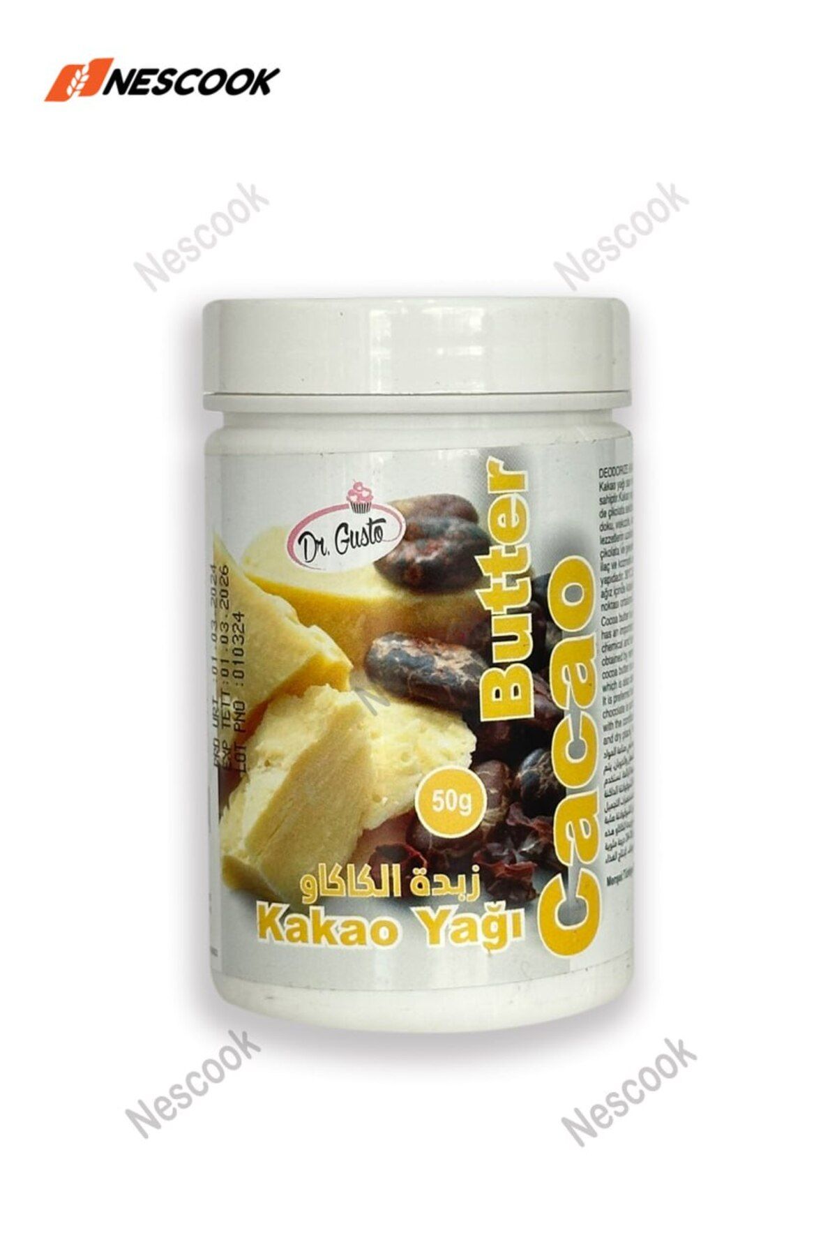 nescook Kakao Yağı 50gr