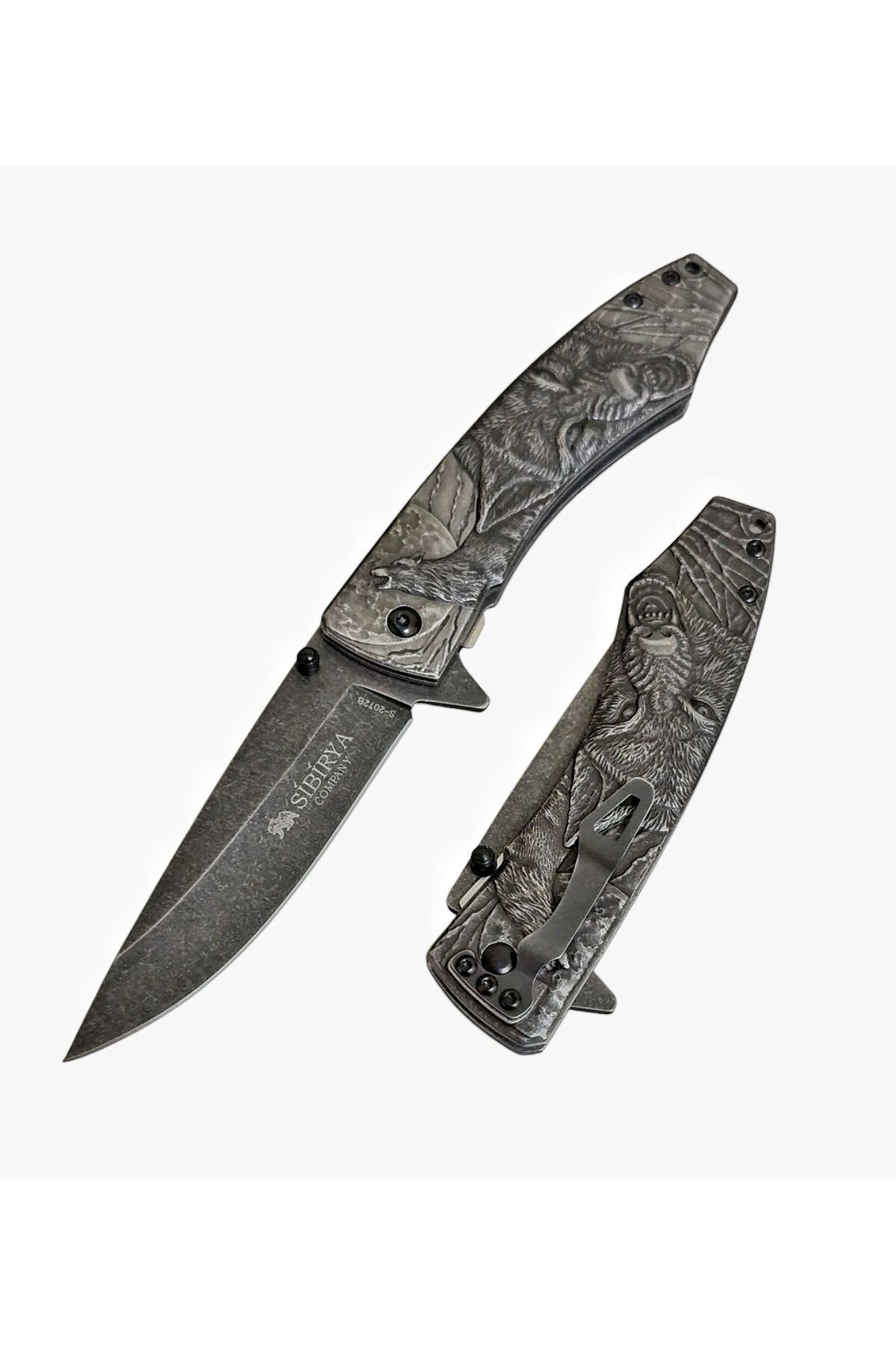 WeKnife Colombia Model Kurt Kabartmalı Paslanmaz Çakı