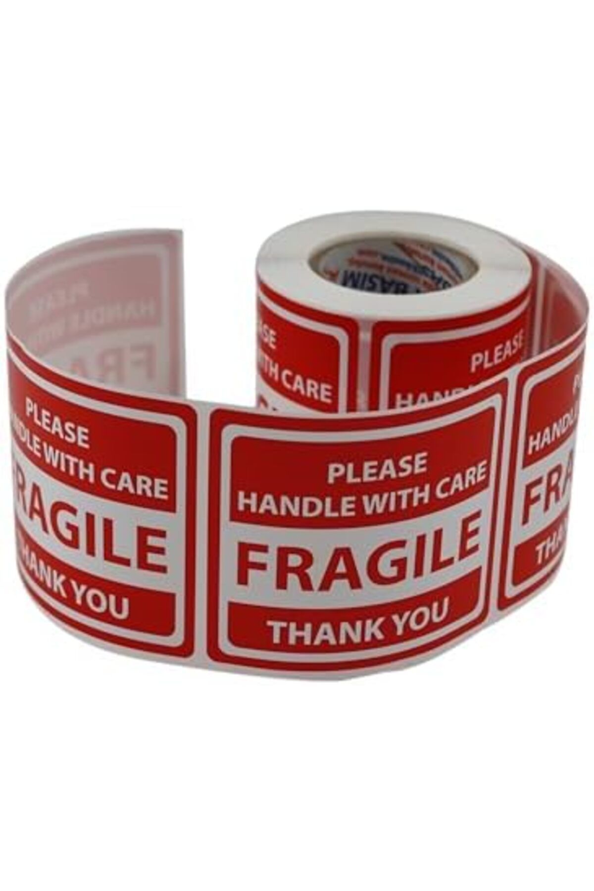 LUXE-Labels , Ready Get Fast Get Fragile Roll Label 70mm X 80mm 250 Pcs "Please Handle with Care Th 3