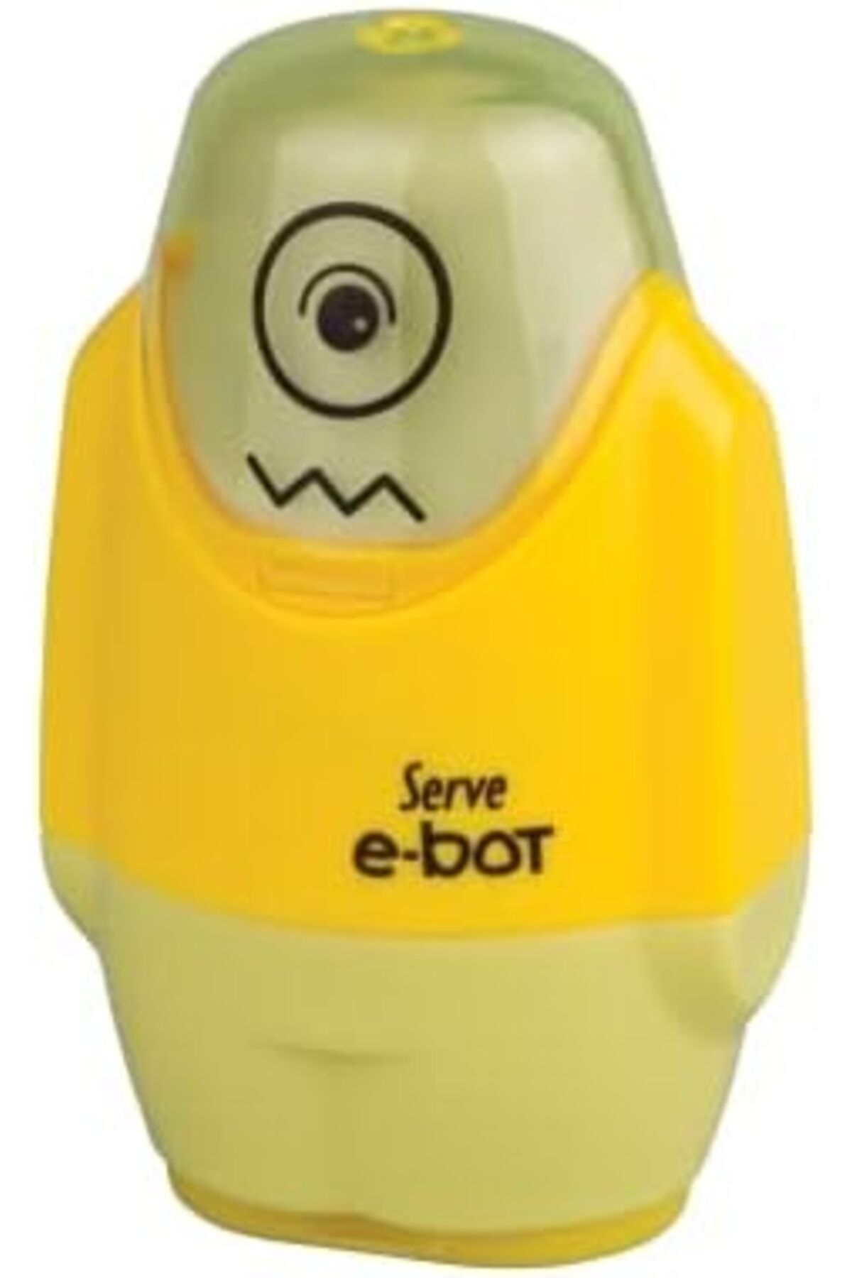 Mu Art Ahşap-Mrt E-Bot Erasable Pencil Sharpener Phosphor Yellow Set of 4 Art 871301 2