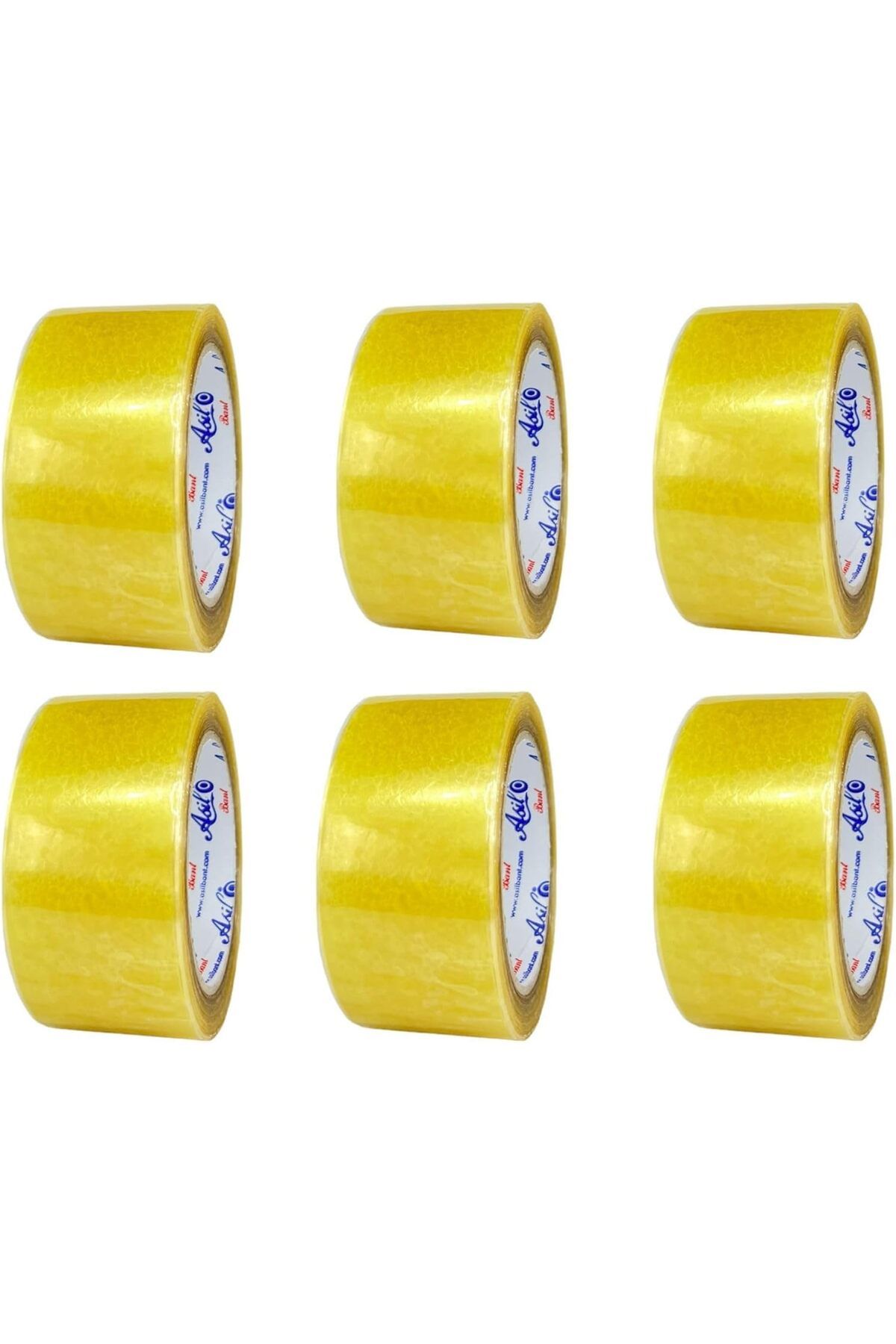 Mu Art Ahşap Mrt Bant Koli Bandı (48mm*80m, 6 Adet) Art 871301