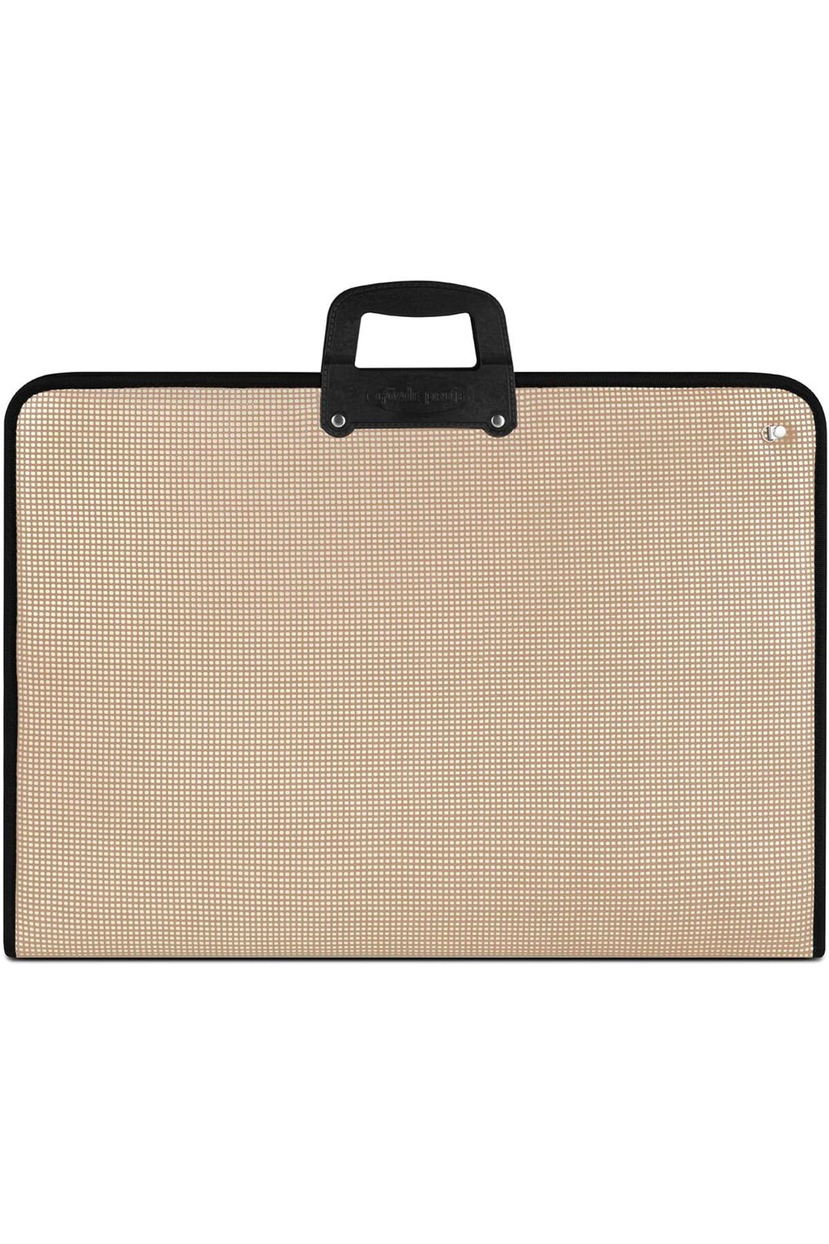 STOREMAX Rom Proje 35x50 cm (40x55 cm) Suni Deri Resim - Proje Çantası Cepli Romshp 1067323