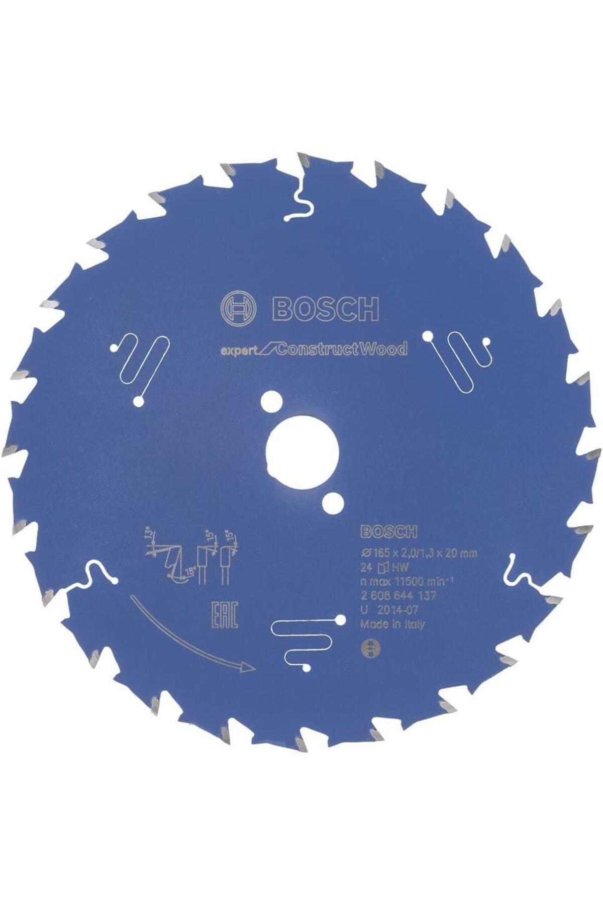STOREMAX Sbl dairesel testere bıçağı 2608644137 Wood _ parent için 165 mm, 2608644137, 0 watts, 0 volts