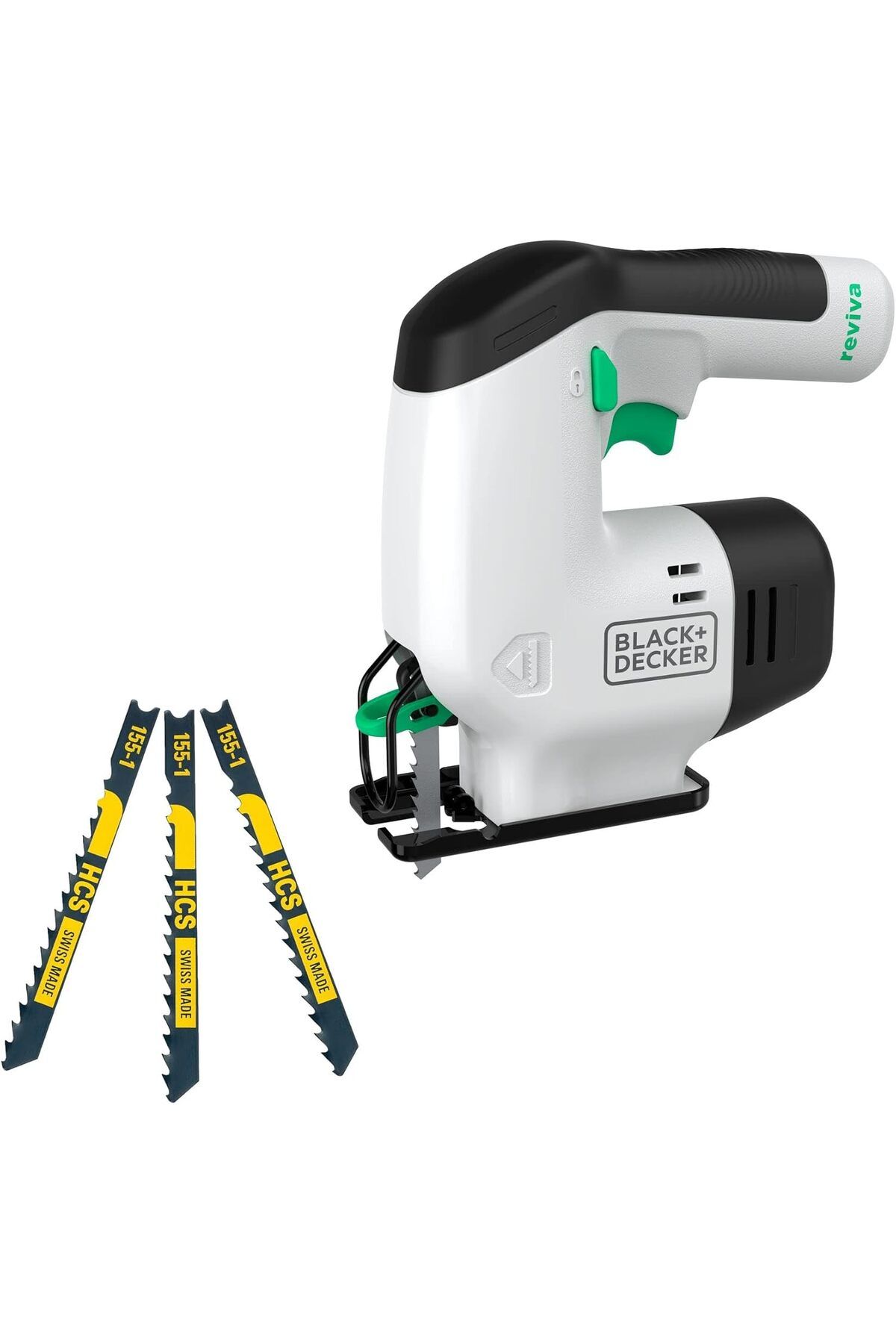 STOREMAX SRT Reviva REVJ12A3-QW 12V Şarjlı Dekupaj Testere Makinesi ve 3 Adet Testere Bıçağı FxYM 11269