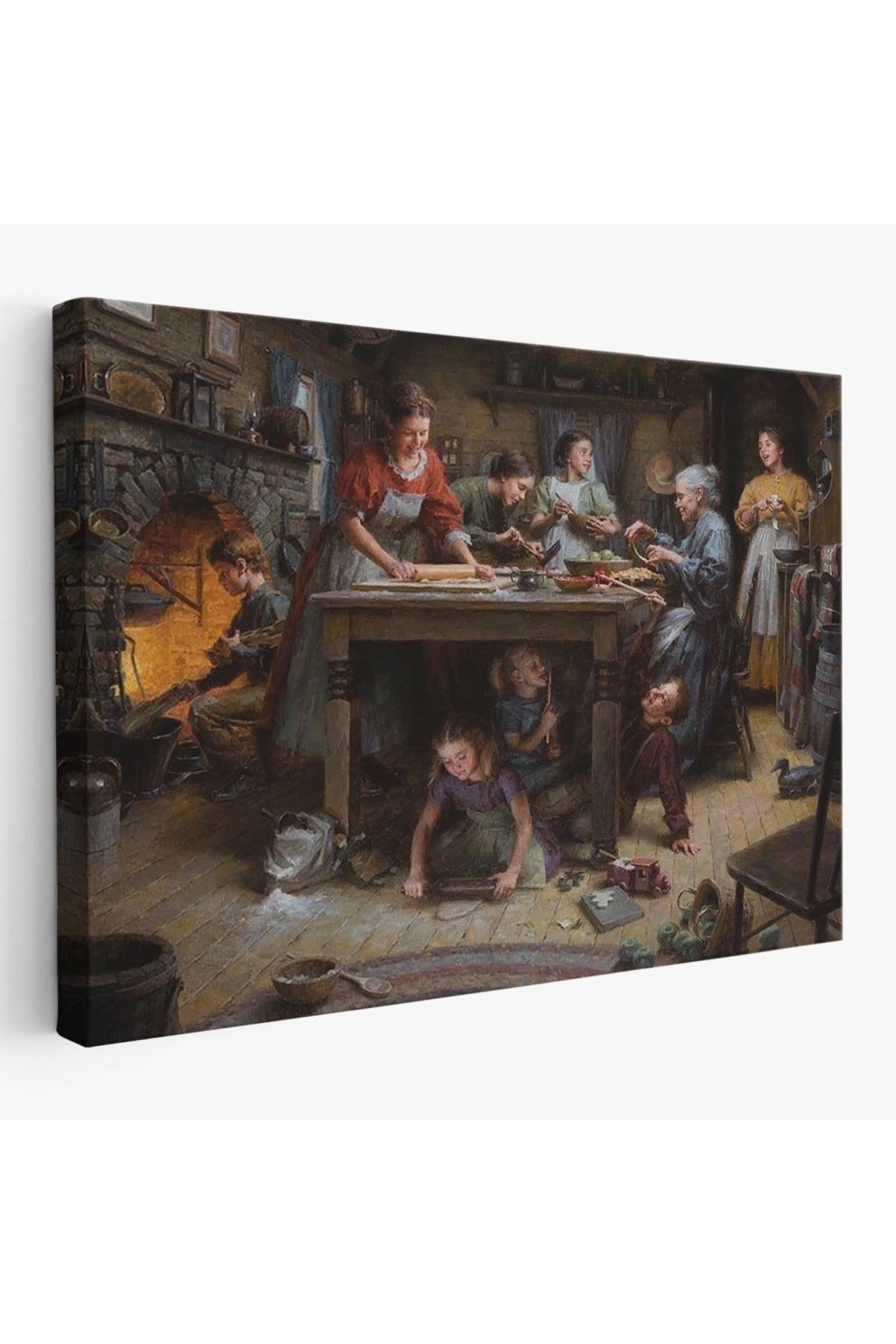Findify Store Aile Gelenekleri Tablosu - Morgan Weistling's Painting Family Traditions-6528