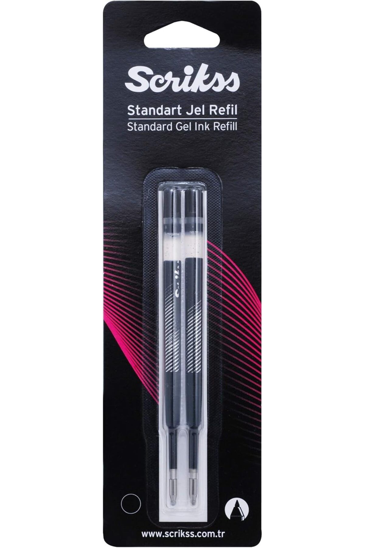 STOREMAX SRT Jumbo Jel Tükenmez Refil 2'li Blister Siyah FxYM 1126906