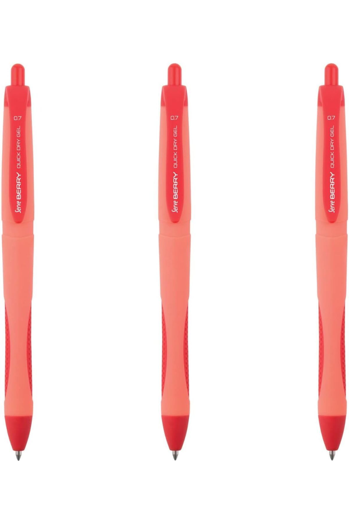 STOREMAX OZN JEL KALEM BERRY 07 KIRMIZI 3LÜ SET OZNstre 1094633