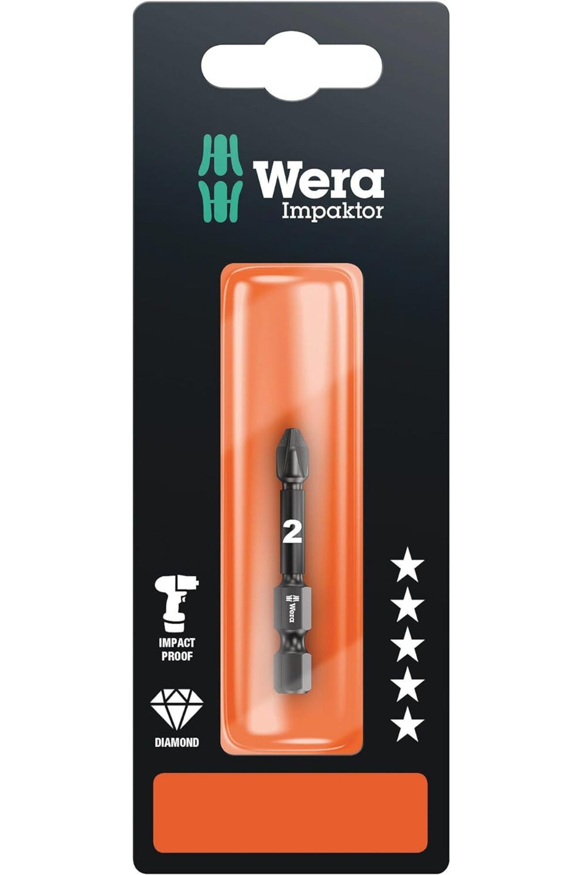 LUXE 855/4 IMP DC Impaktor Uçlar SB PZ 2, PZ 2 x 50 mm, 05073961001 LXSHP 1055529