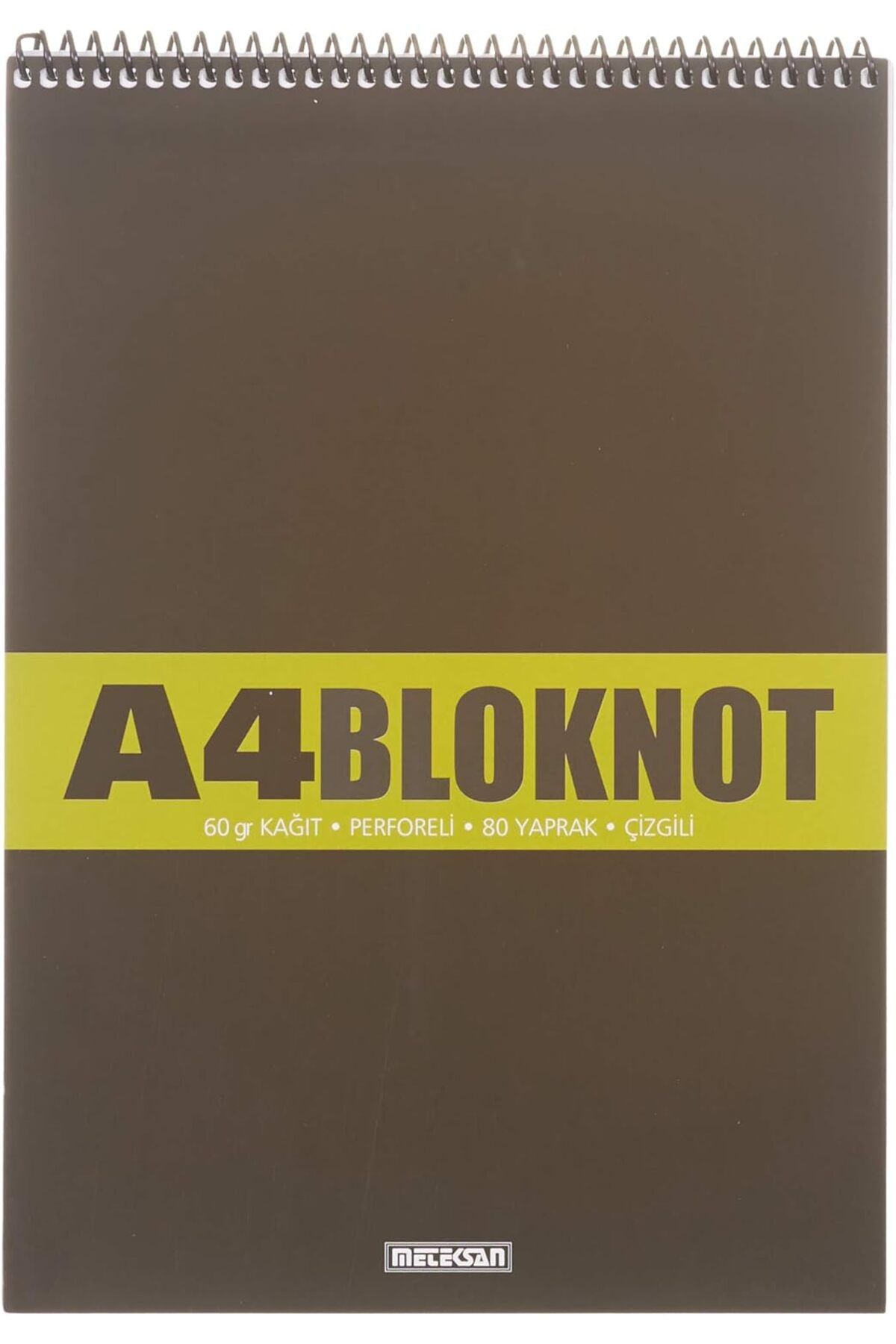 STOREMAX Ezg A4 Pet Spiralli Bloknot 80 Yaprak, Çizgili Ezsnshop 1065757