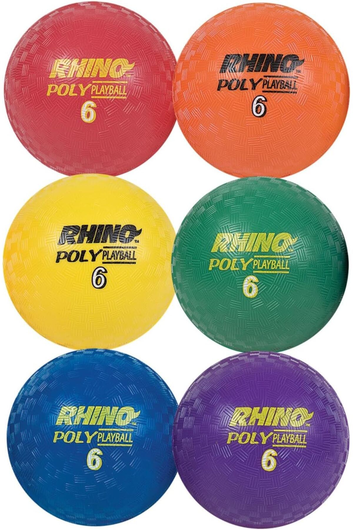 STOREMAX Sports Rhino Poly Kugelsatz çocuk parkı 6-Inch Diameter TrendBazaar 1057563