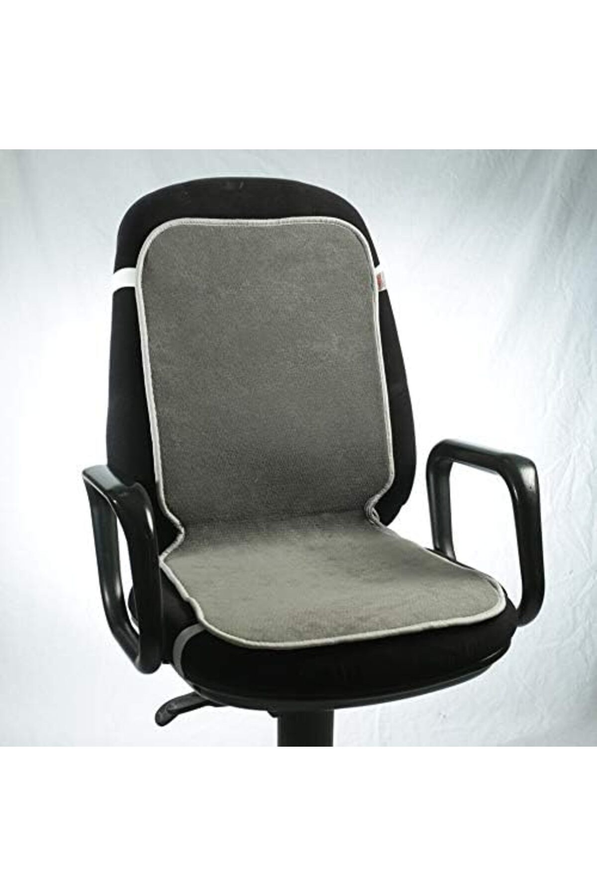 STOREMAX Rom Y-78 Alptex Terletmeyen Büro Koltuğu Ve Araç Koltugu Pedi, Gri, 93x40 Cm Romshp 1067323