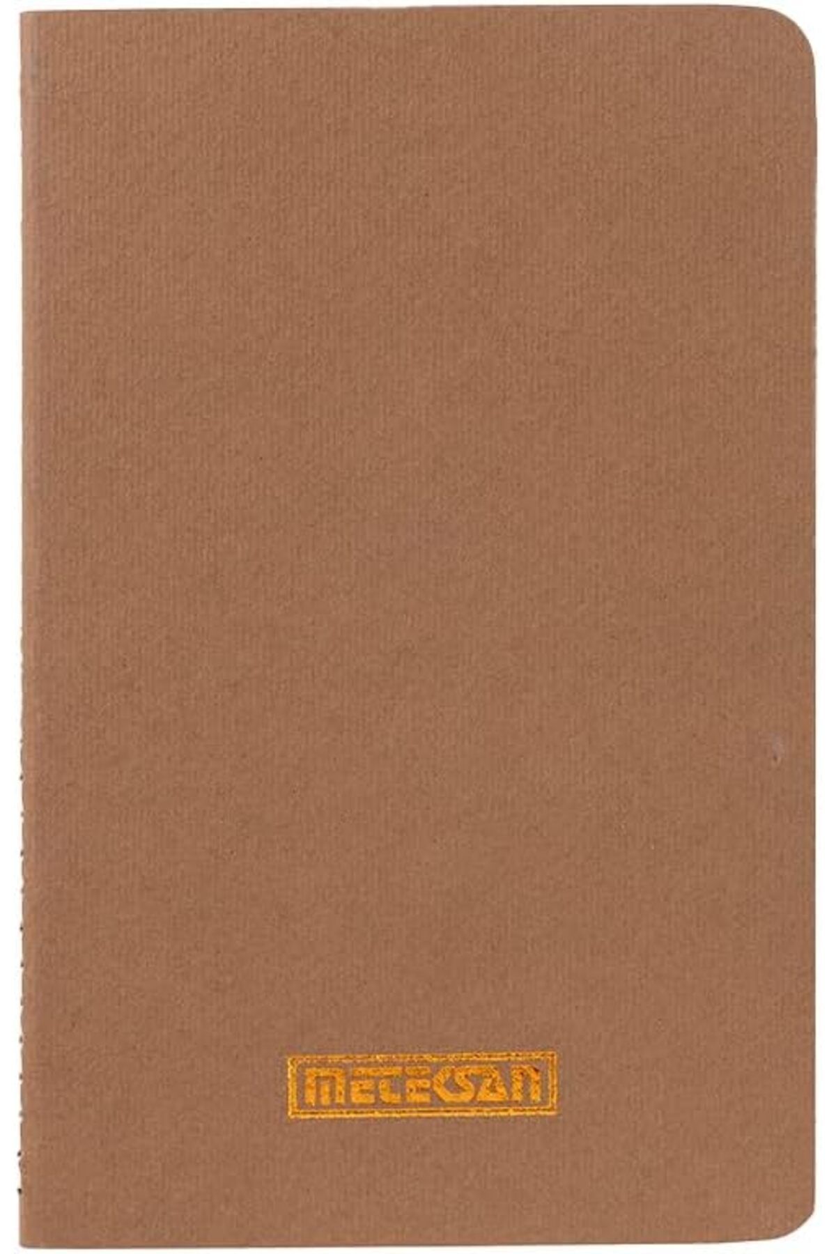 STOREMAX ELZ Notes 9x14 cm Karton Kapaklı İplik Dikişli Defter, 24 Yaprak, Düz, Kahverengi FRNTR 1127478