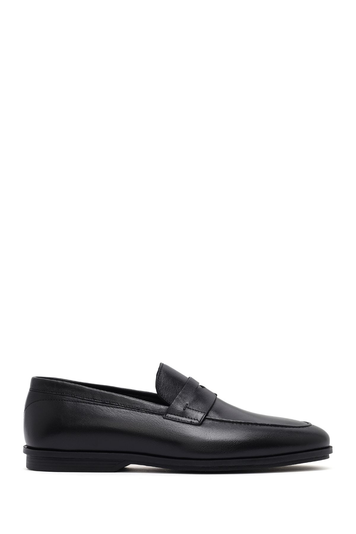 Derimod Erkek Siyah Deri Klasik Loafer 25SFD620918