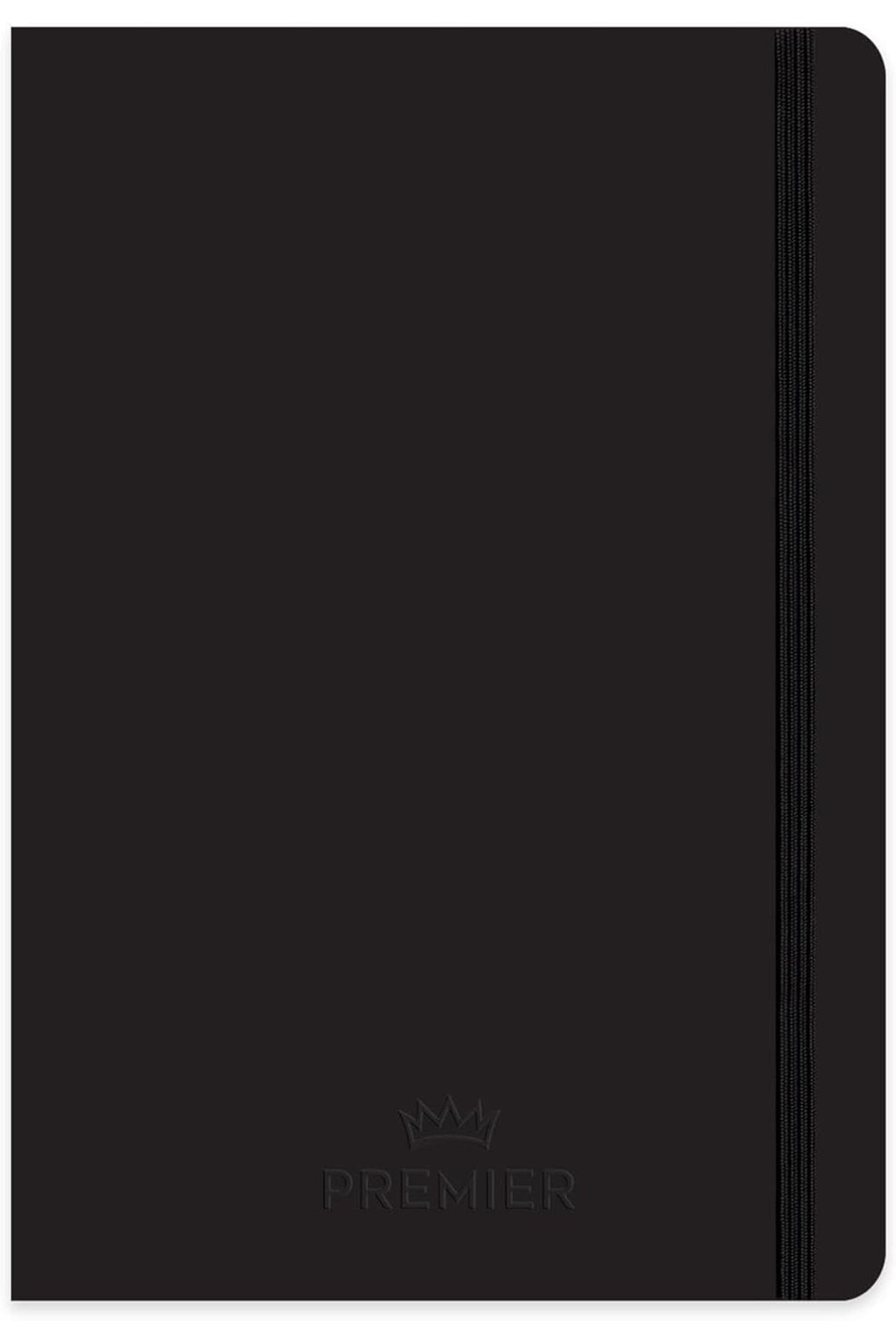 STOREMAX ELZ Color 17x24 96 Yaprak Kareli Ciltli Premier Defter - Siyah FRNTR 1127478