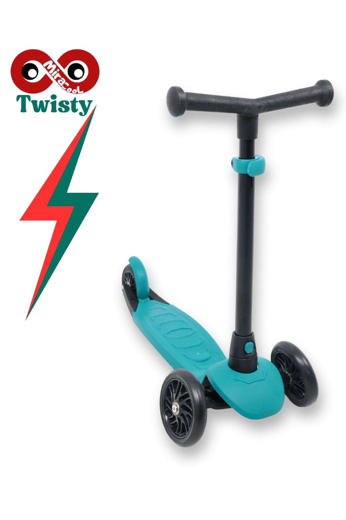 miracool Twisty 3 Tekerli Scooter / 4 Kademeli Yükseklik / Çocuk Scooter