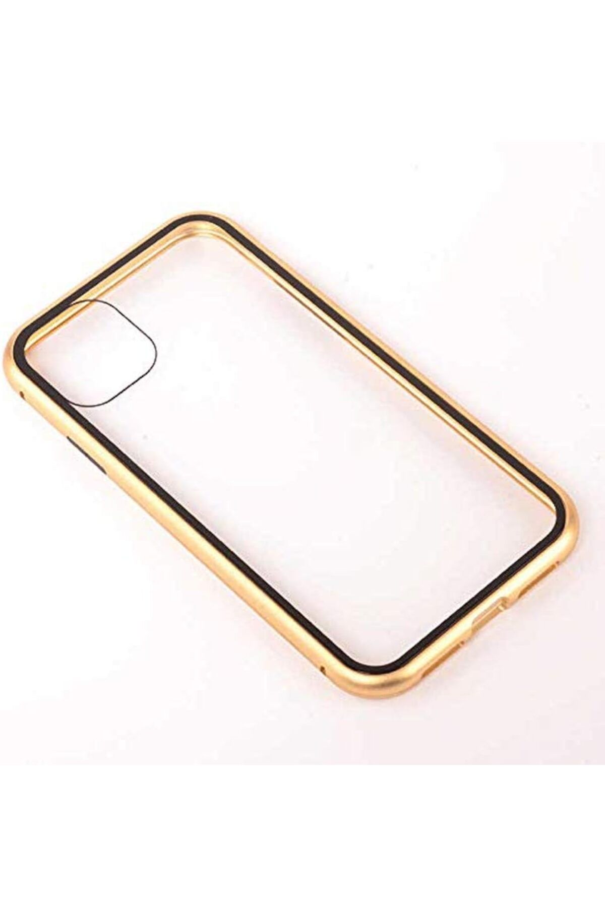 STOREMAX Rom iPhone 11 Pro ile Uyumlu Devrim Gold Cep Telefonu Kılıfı Romshp 1067323
