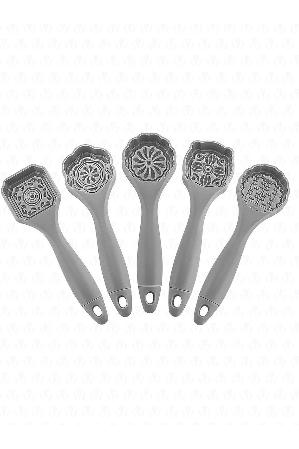 STOREMAX ELZ Ozo Yanmaz Yapışmaz 5 Parça Kek Kalıbı Seti Gri FRNTR 1127478