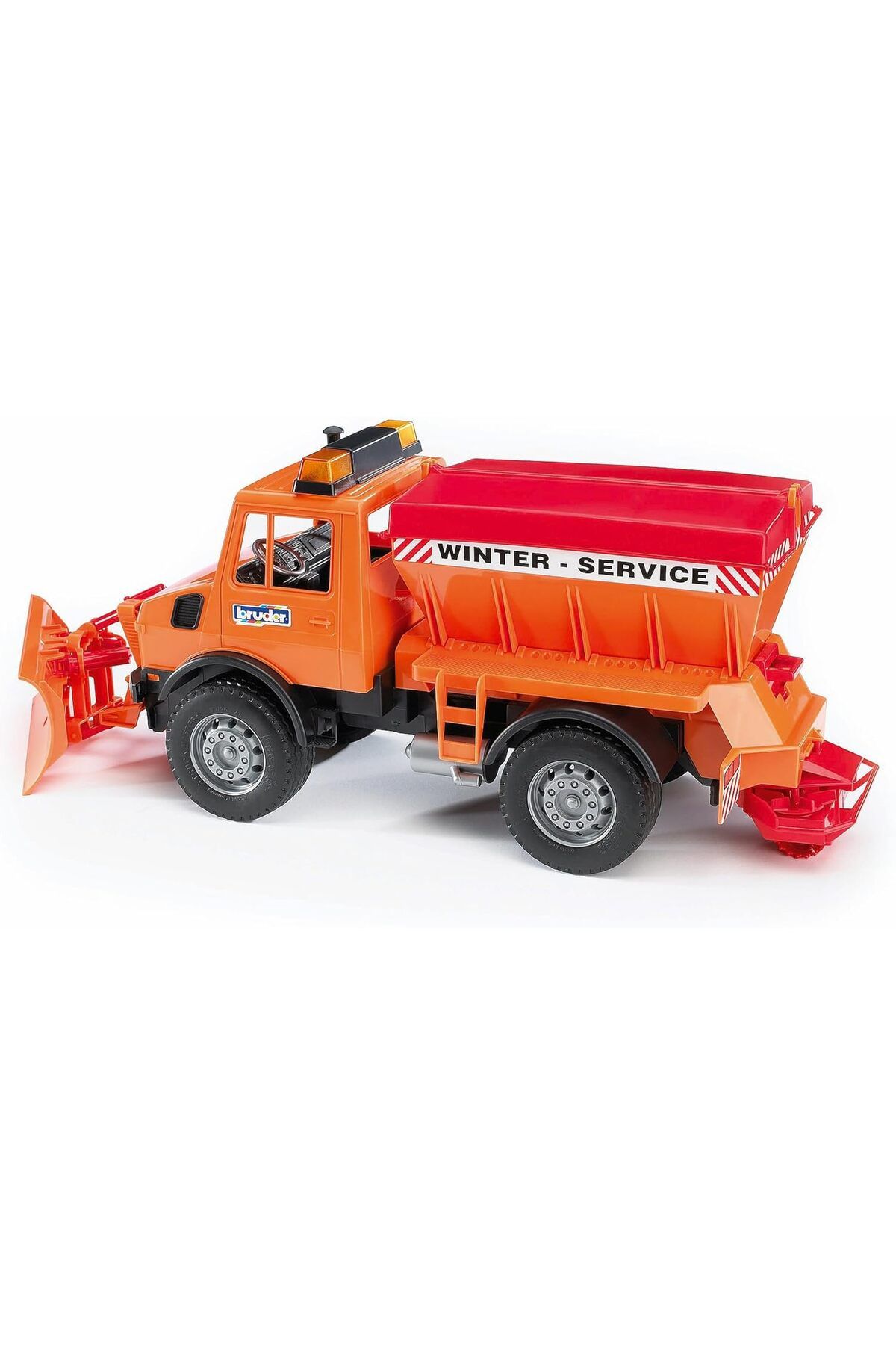 Mu Art Ahşap Mrt - Mercedes Benz Unimog Kar Temizleyici Ve Tuzlayıcı Ölçekli Model Art 871301