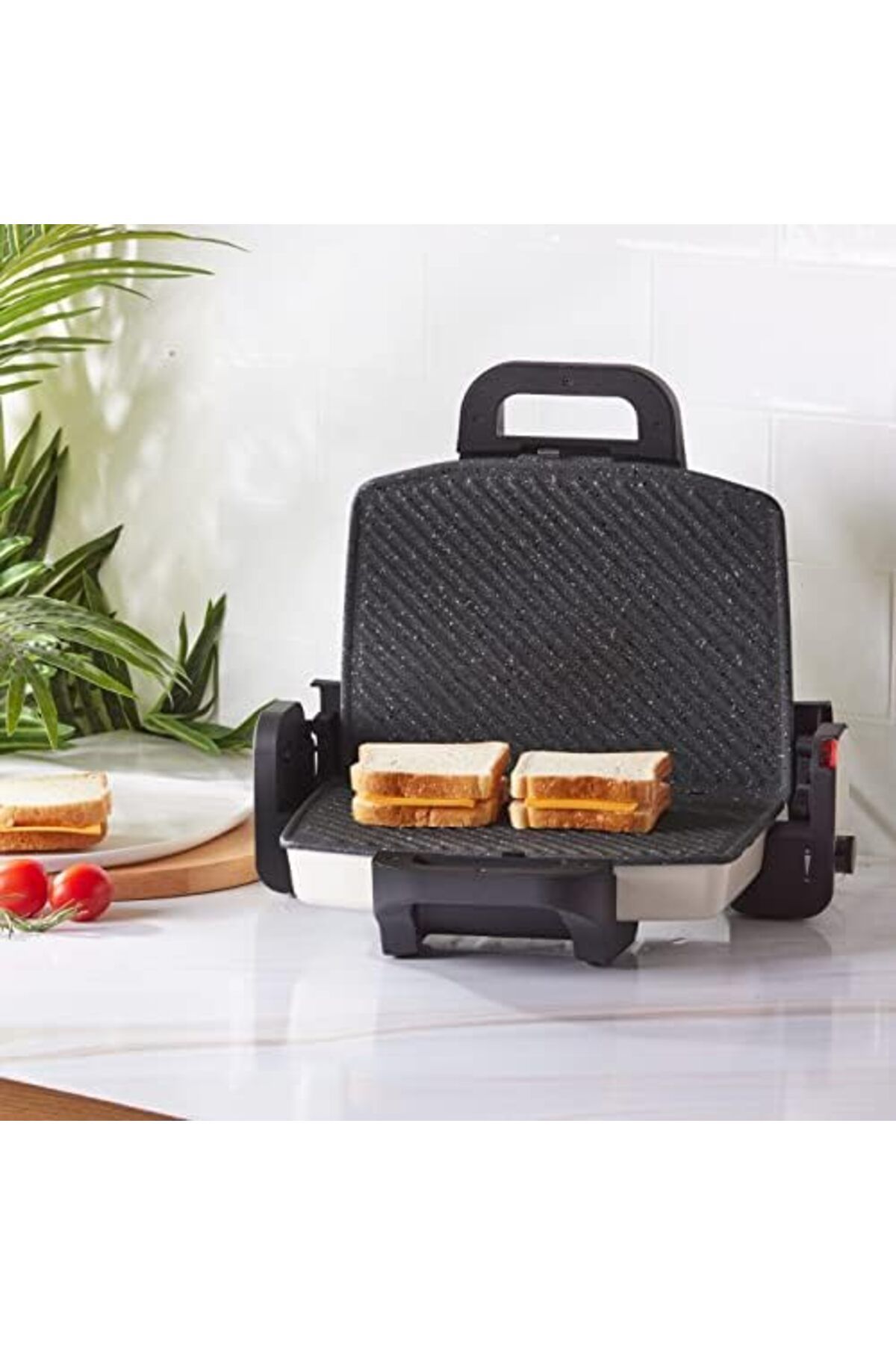 STOREMAX Tost Makinesi Matte Krem 1800 W Romshp 1067323