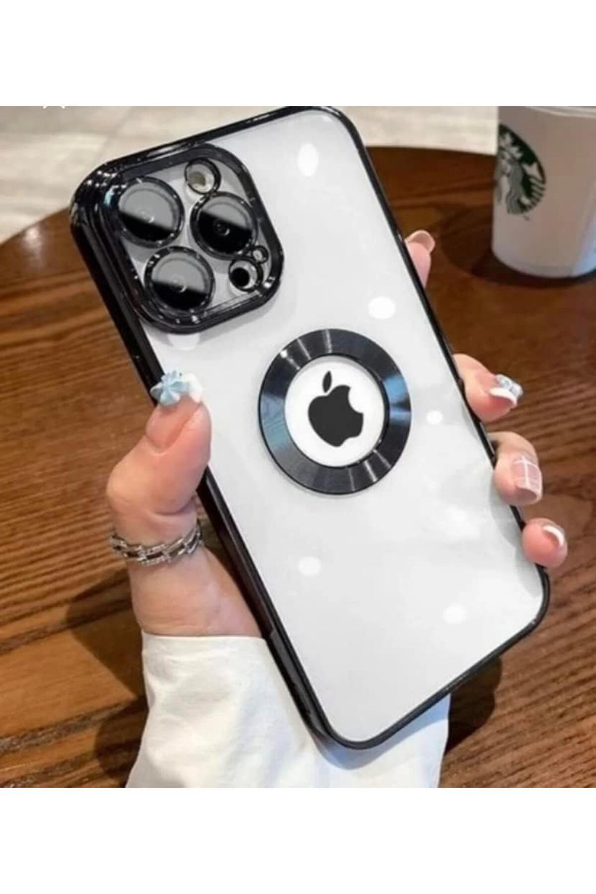 LUXE aks iphone 13 pro uyumlu lens korumalı lazer kılıf siyah LXSHP 1055529
