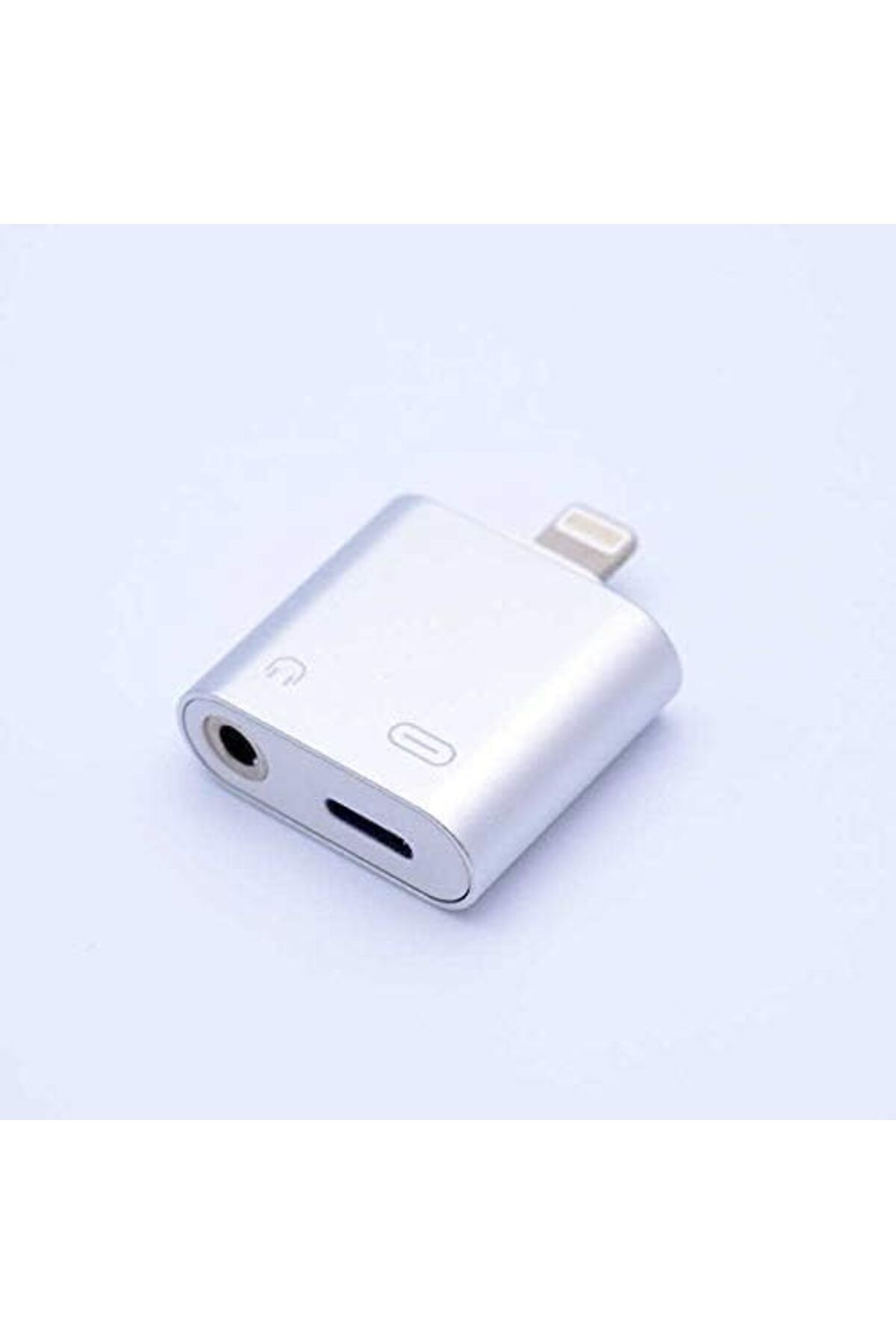 Mu Art Ahşap Mrt iPhone için kulaklık adaptörü 2si1 arada Lightning jak 3,5 mm kulaklık bağlantısı şarj