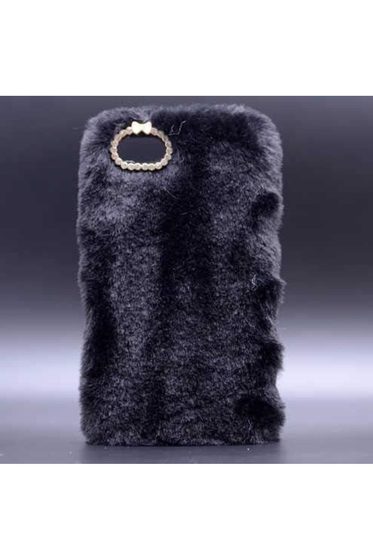 LUXE P9 Lite Mini Uyumlu Tüylü Peluslu Silikon Kılıf LXSHP 1055529