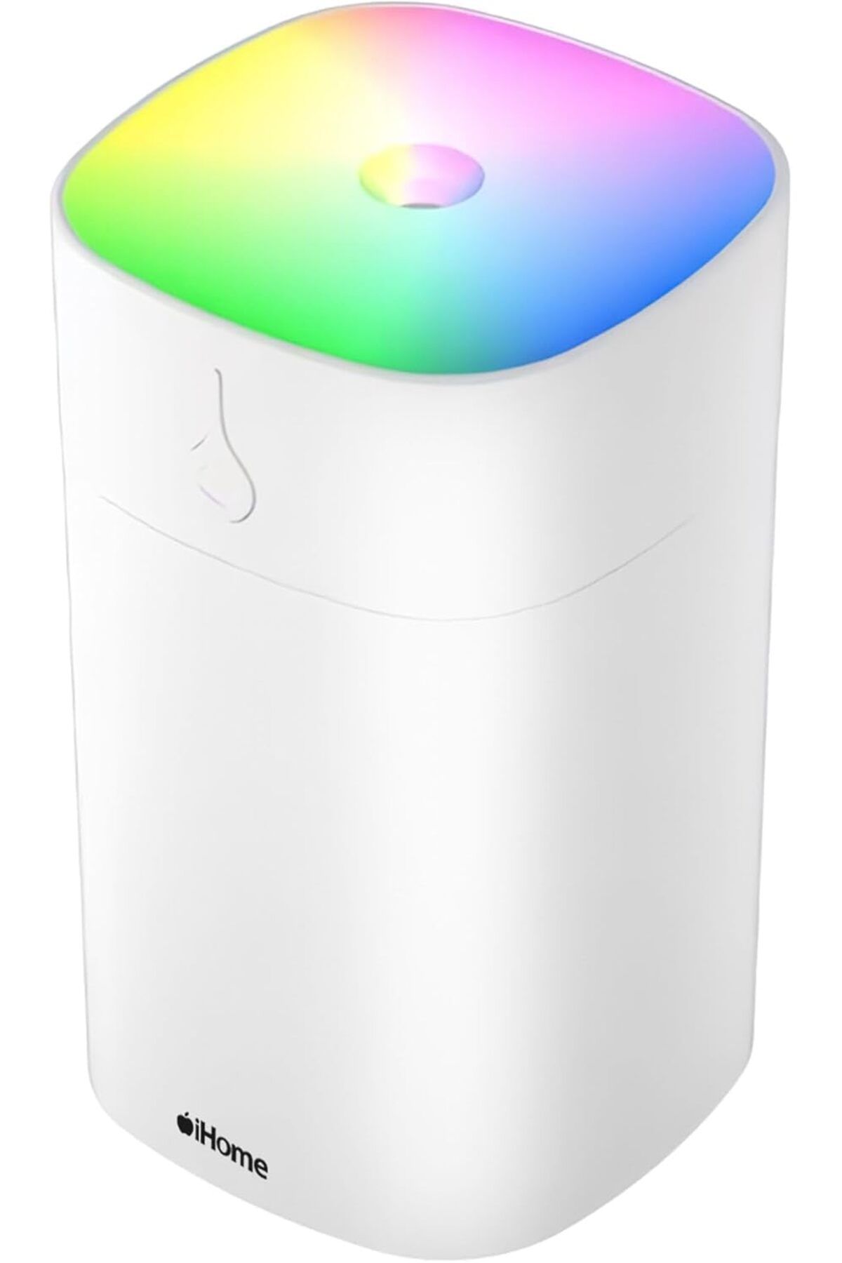 STOREMAX RGB Renkli Aromaterapi Difüzör ve Ultrasonik Hava Nemlendirici Buhar Makinesi (Beyaz, 400ml) Tren