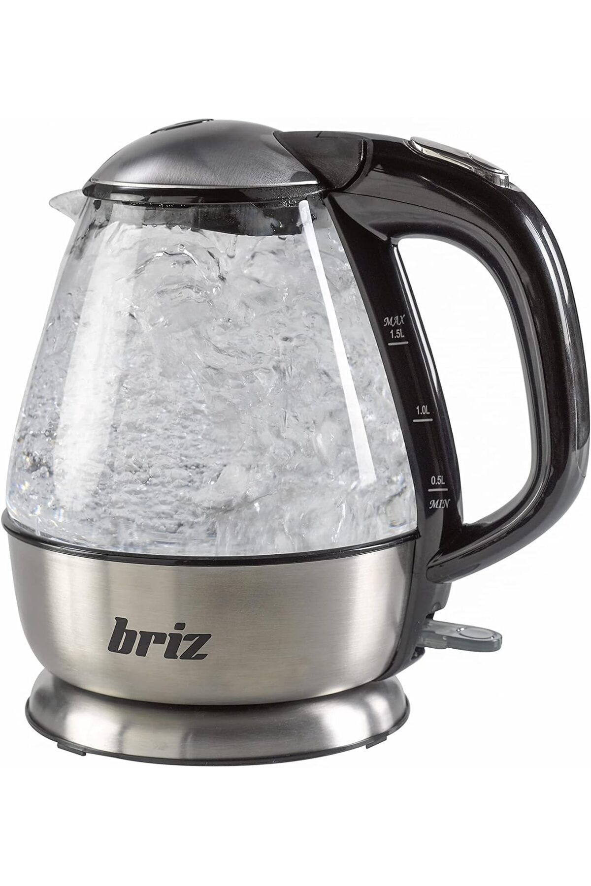 LUXE BR711 Inox Su Isıtıcı Cam Kettle LXSHP 1055529
