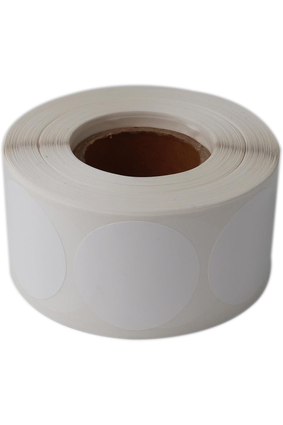 Mu Art Ahşap Mrt etiketler , hazır al hızlı al PP Opak Etiket 40mm Çap Ruloda 1000 Adet 40mm Kuka Çapında Y