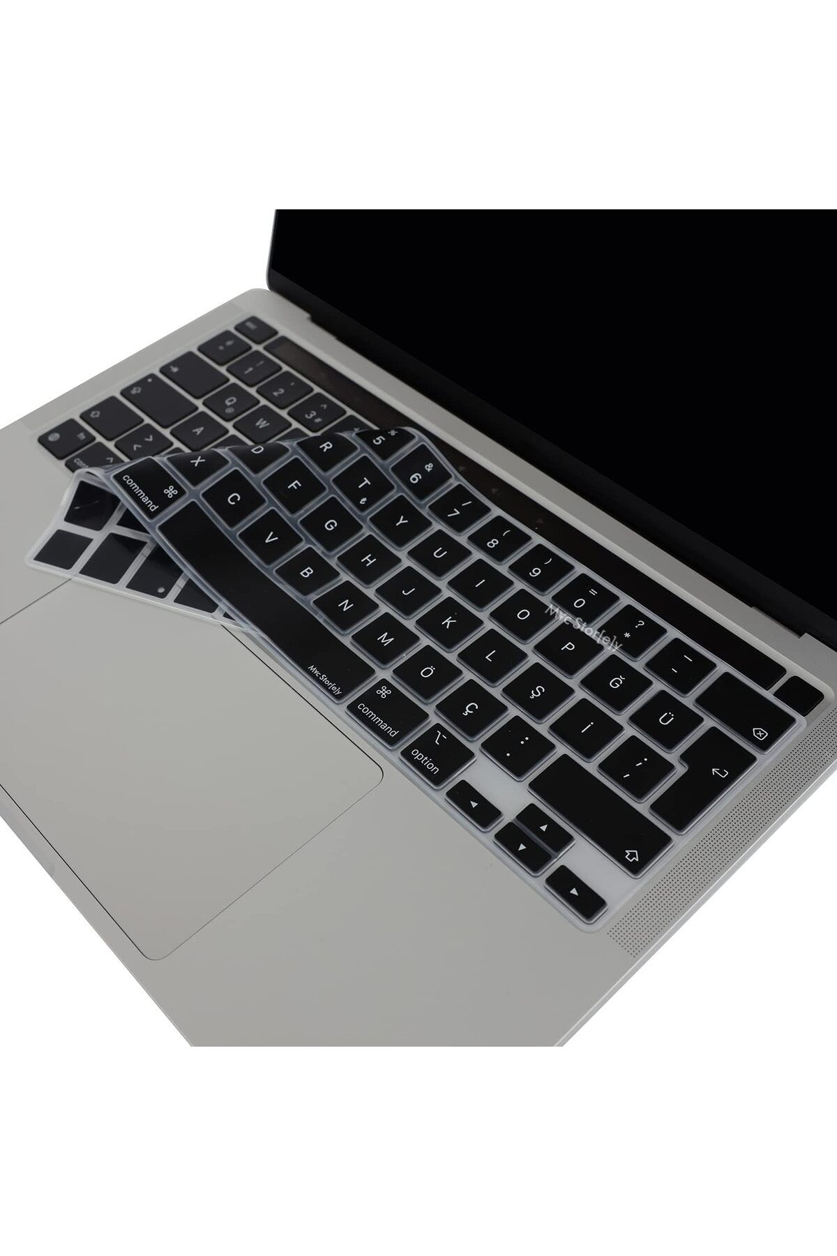 STOREMAX Ezg Macbook Pro Klavye Koruyucu 13inç M1-M2 (Türkçe Q) Touchbarlı A2251 A2289 A2338 A2141 ile Uy