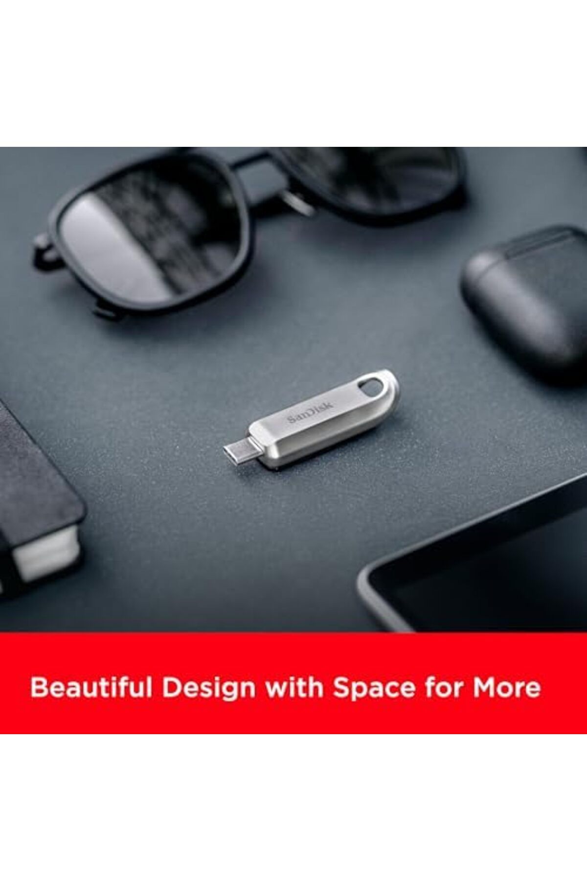 STOREMAX ELZ Ultra Luxe USB Tip C Sürücü 256 GB (USB Tip C Flash Sürücü, USB-3.2 Gen-1, Metal Tasarım,
