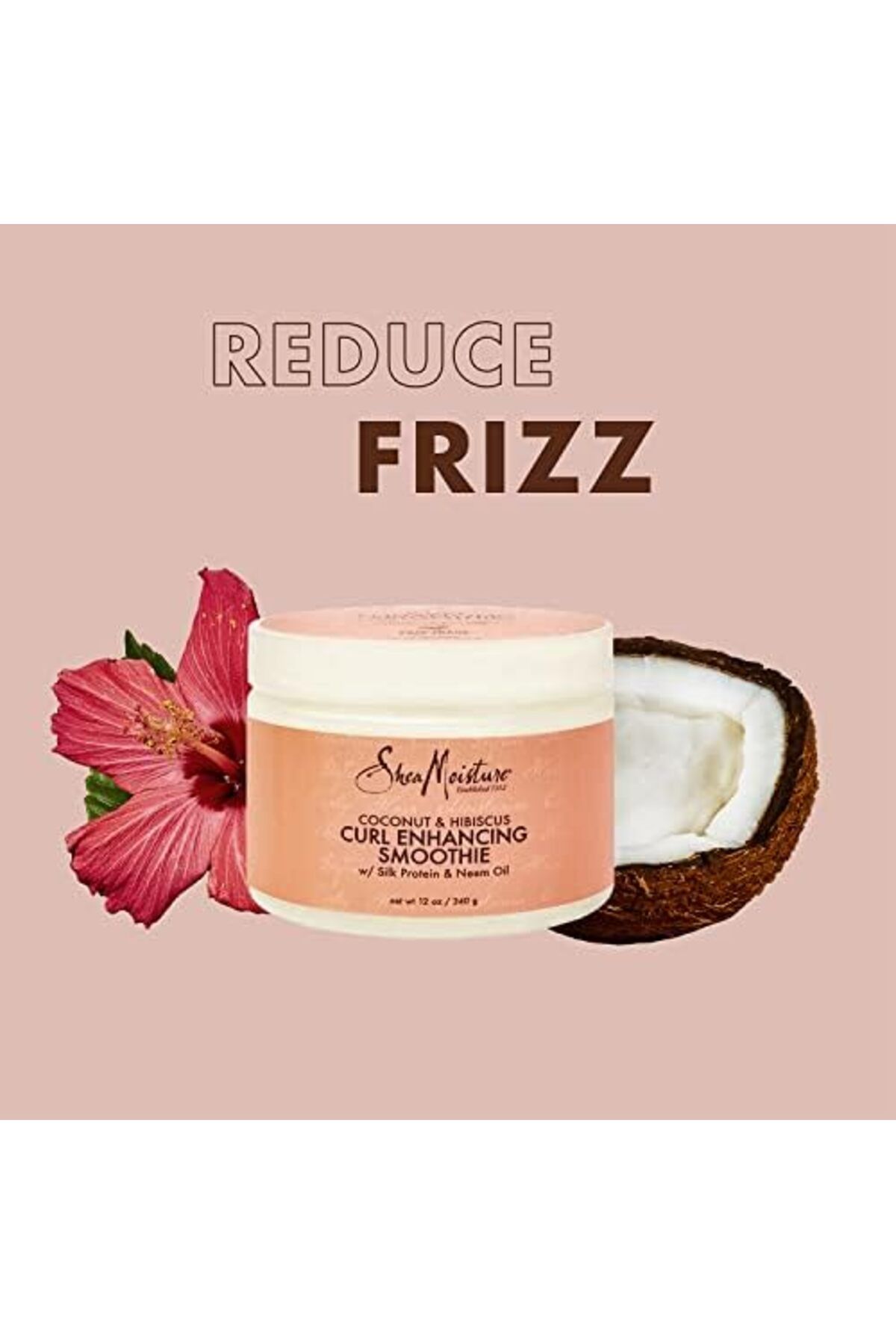 Shea Moisture-Coconut & Hibiscus Curl Enhancing Smoothie 12 Oz, Pack Of 3 6