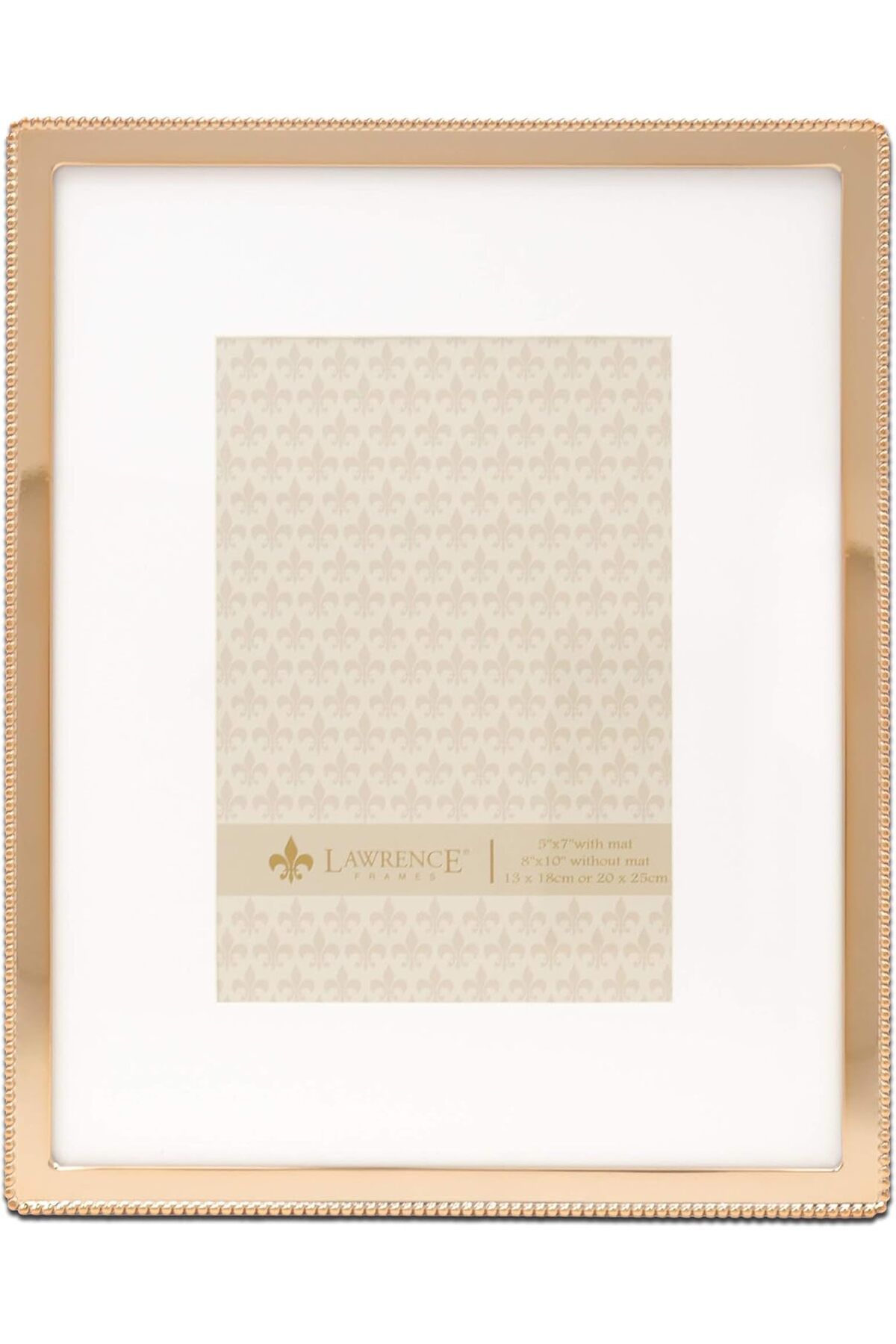 LUXE Frames 714080 Lawrence Home resim çerçevesi, 20 x 25 cm, altın rengi LXSHP 1055529