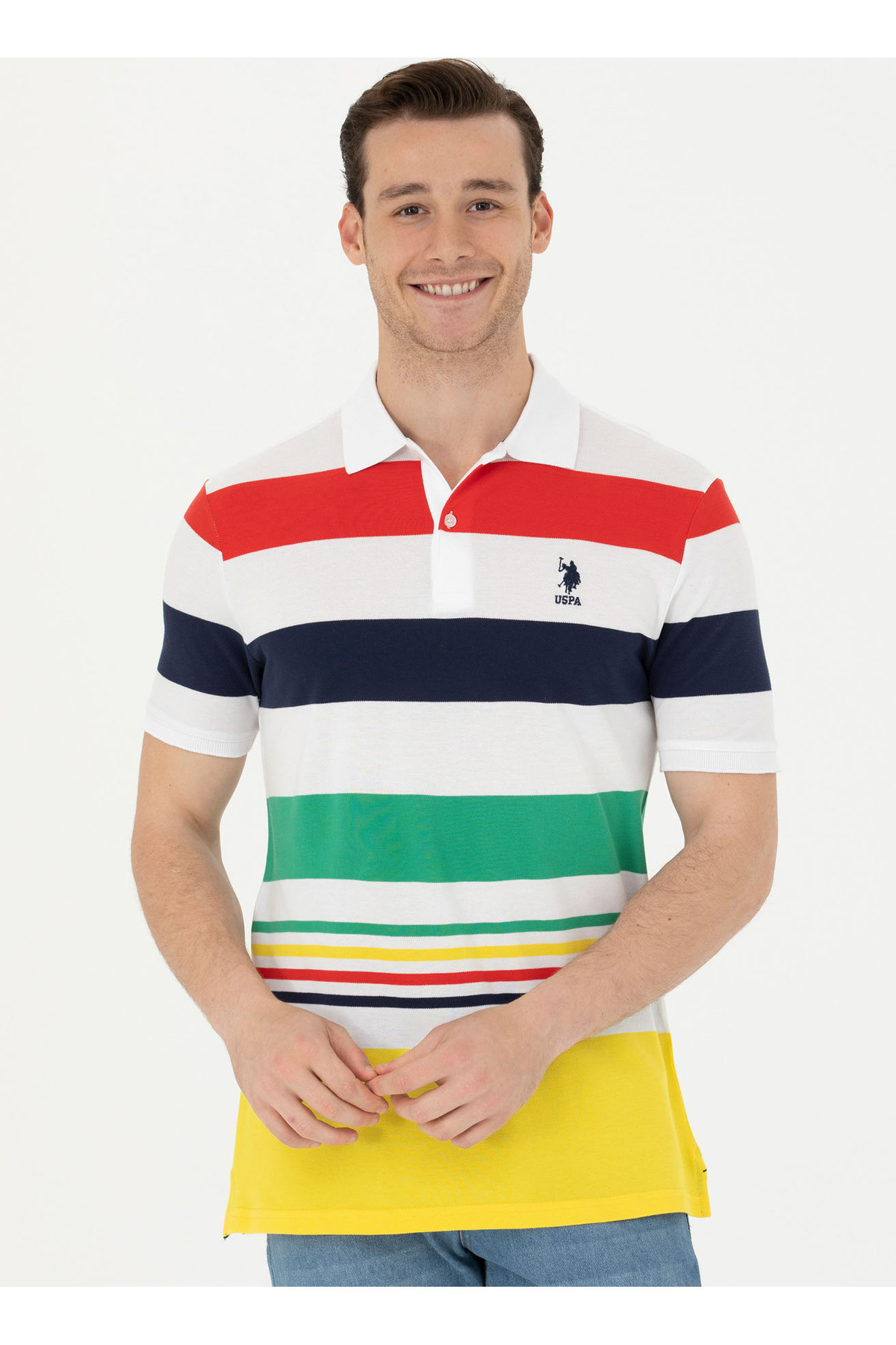 پولوشرت مردانه یقه پلو | یو اس پولو U.S. Polo Assn. 5003275608 TR - تصویر 4