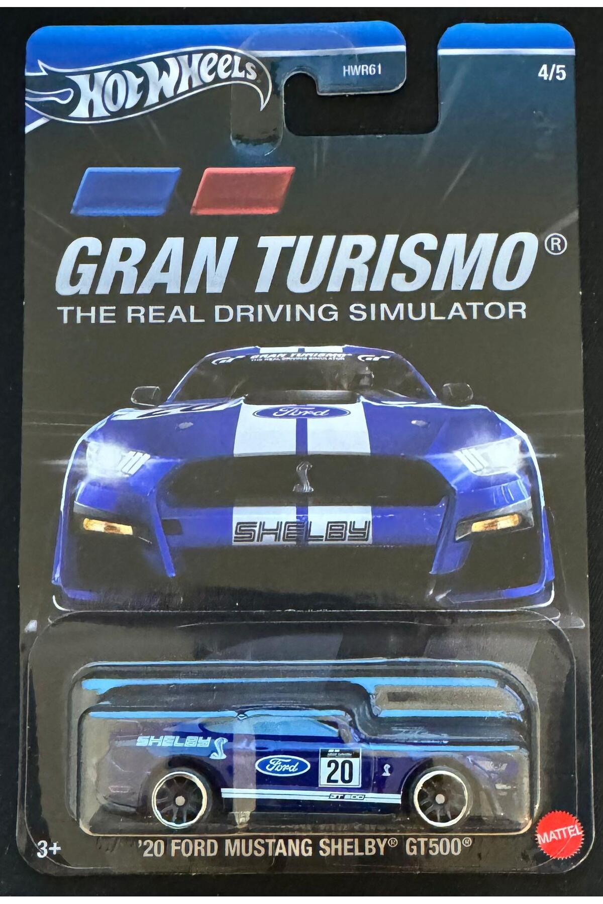 HOT WHEELS Gran Turismo '20 Ford Mustang Shelby GT500 HRV66