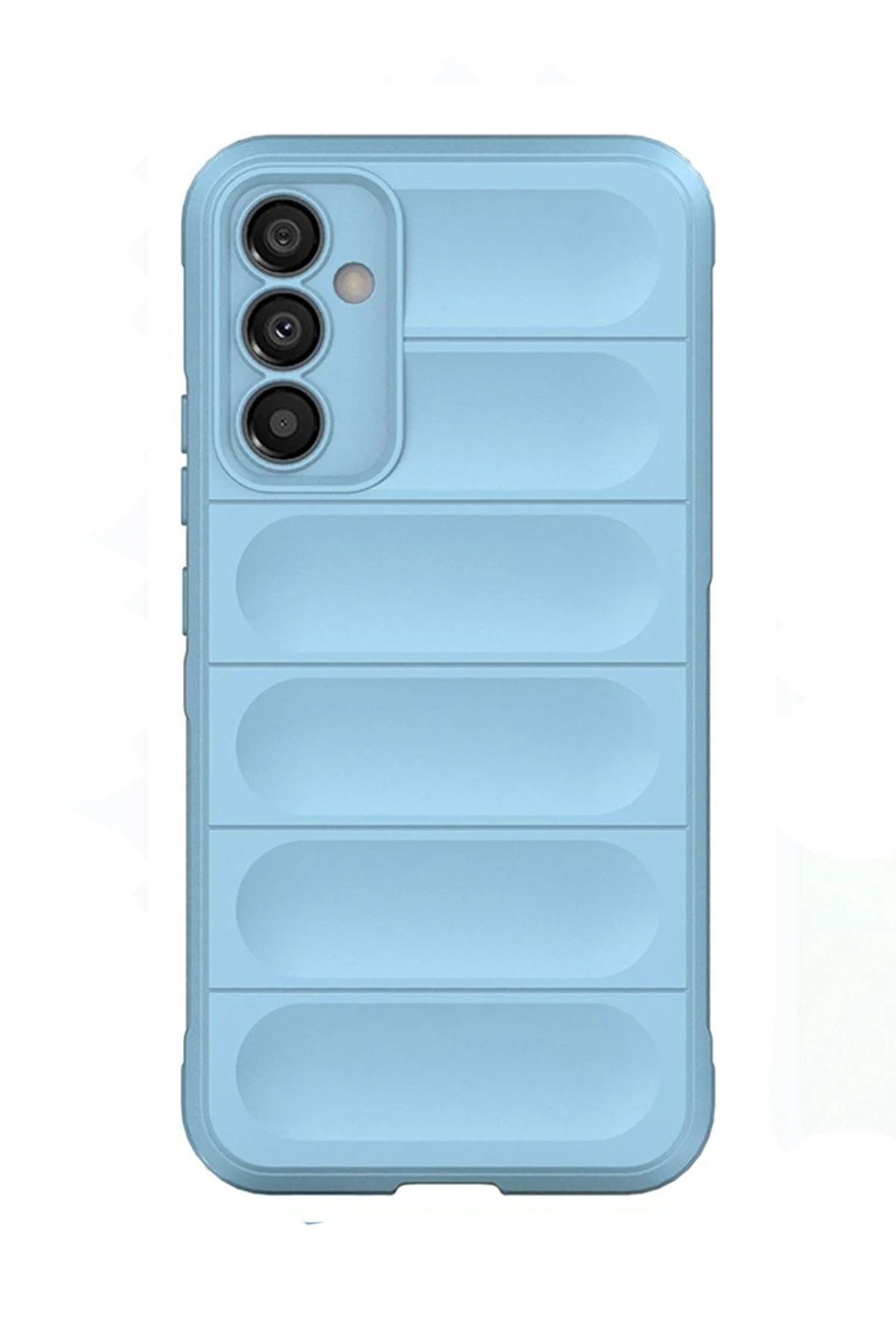NewFace Samsung Galaxy A05S Kılıf Optimum Silikon - Sky Blue YNSMR