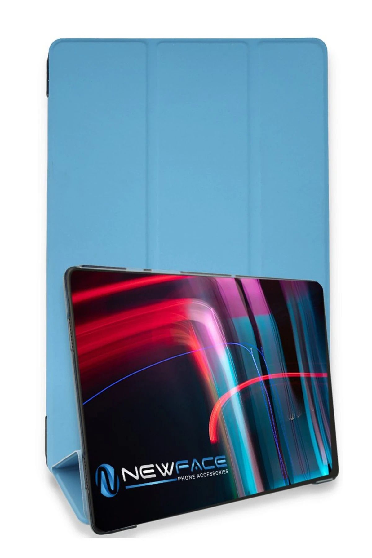 NewFace iPad Mini 3 Kılıf Tablet Smart Kılıf - Mavi INSLM