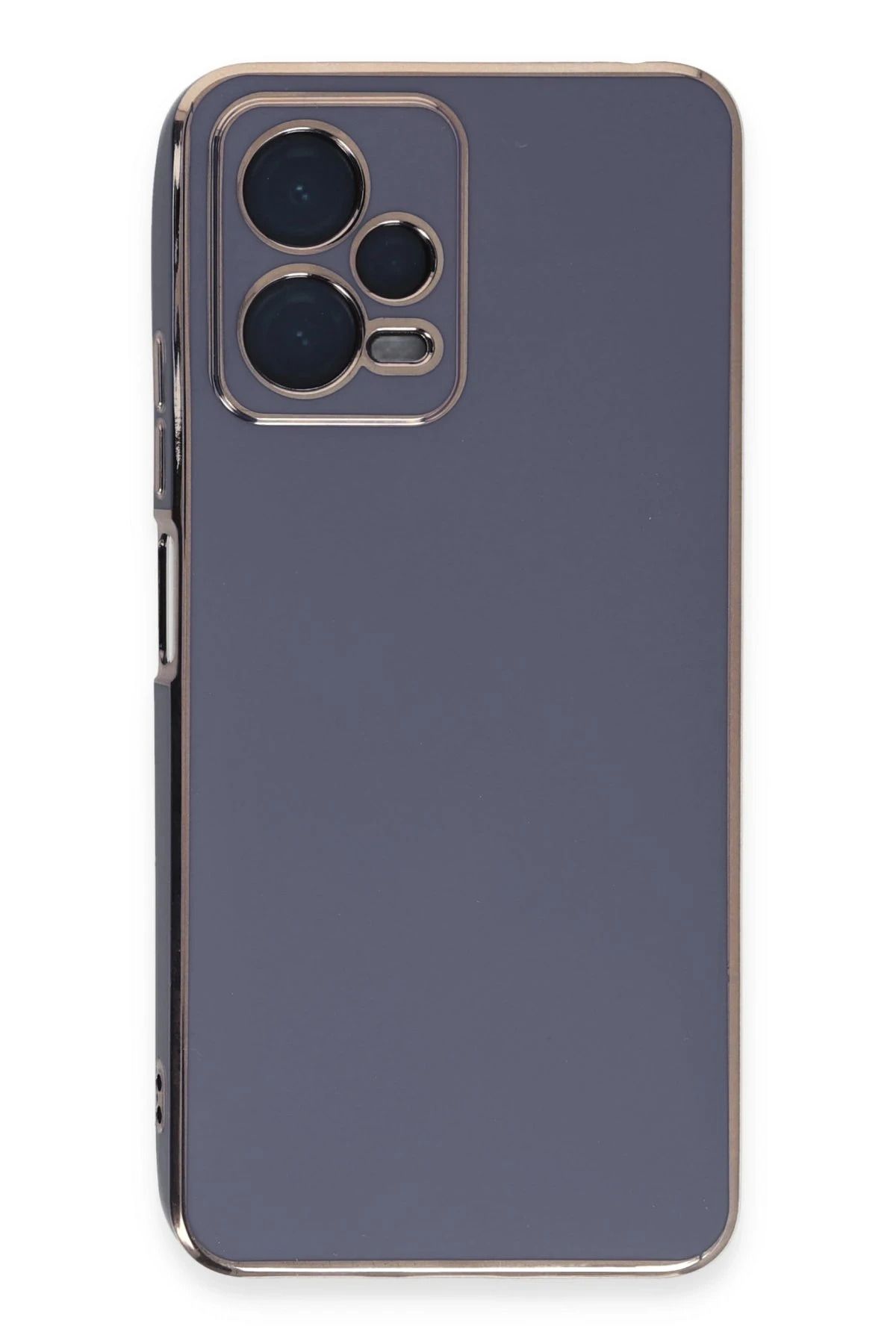 NewFace Xiaomi Poco X5 5G Kılıf Volet Silikon - Mavi BSTMY